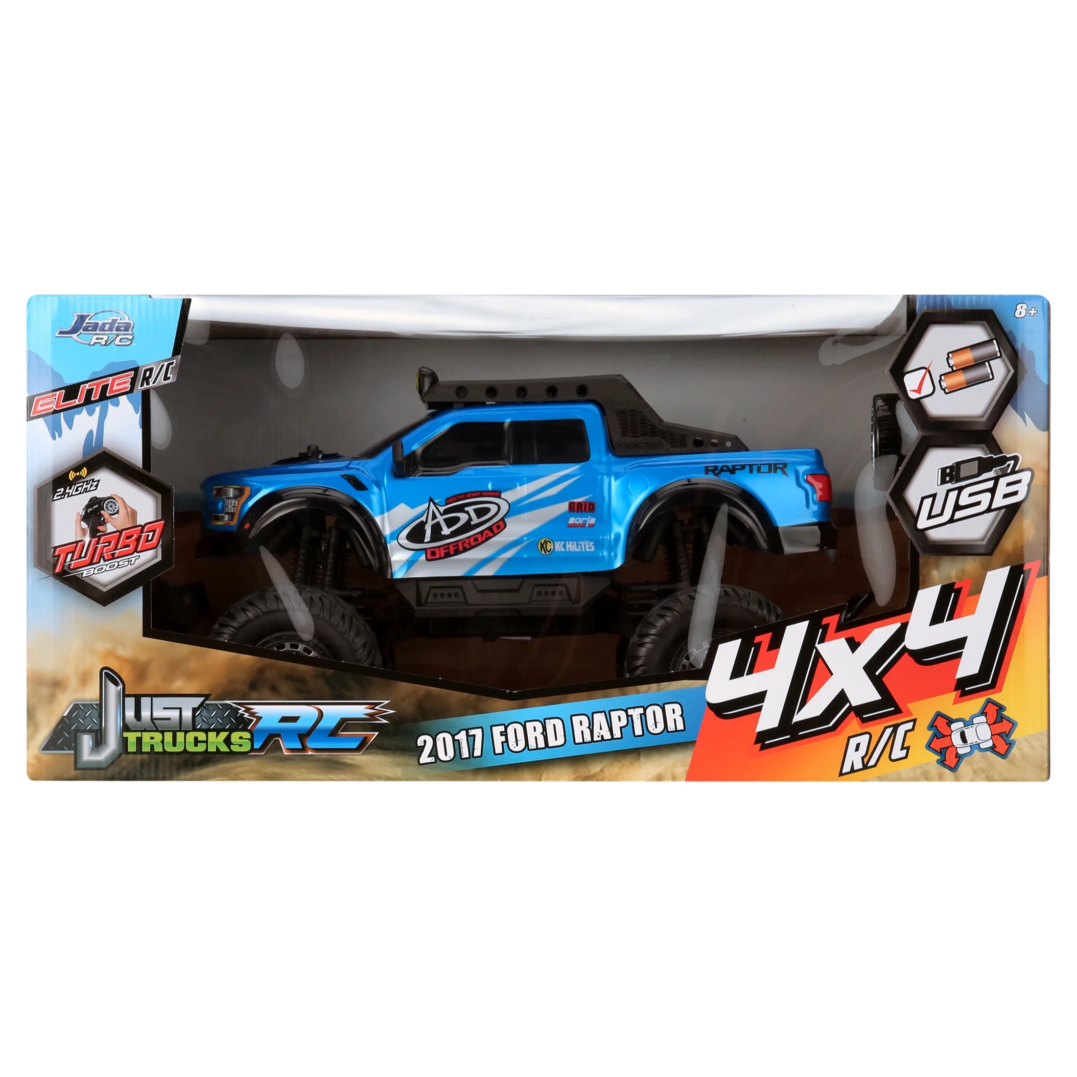 Just Trucks 4x4 Elite 1:12 2017 Ford Raptor RC Radio Control Cars