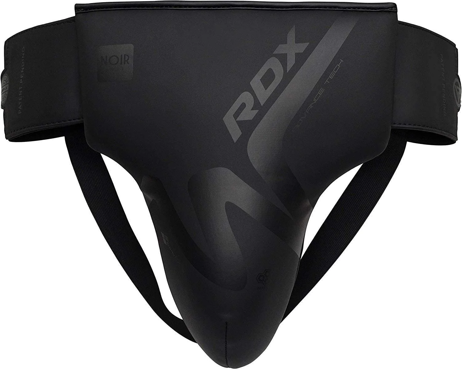 RDX, Leather Abdo Gear, Jockstrap Abdominal Protector, Groin Guard, Black, M