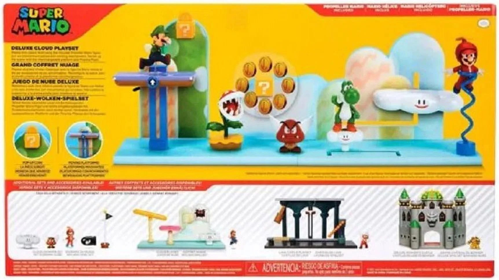 Nintendo Super Mario Deluxe Cloud Playset EXCLUSIVE