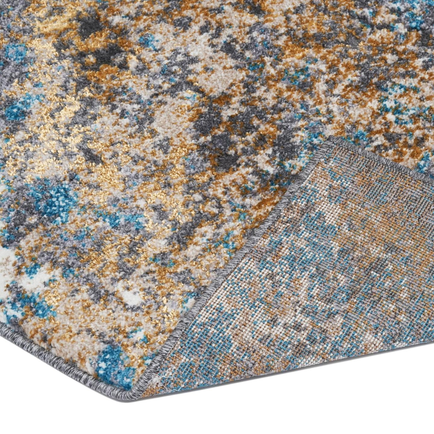 Luxe Weavers Modern Abstract Area Rug - Turquoise 8x10