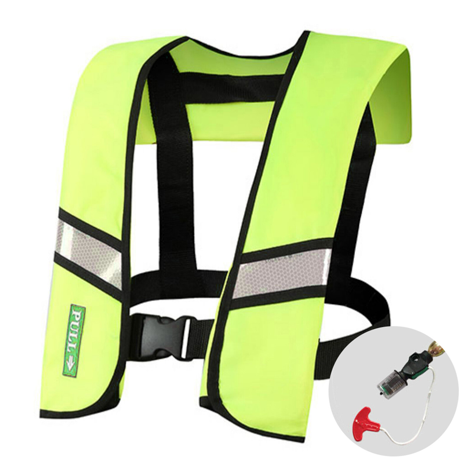Manual / Automatic Inflatable Life Jacket Adult Life Vest Water Sports Swimming Fishing Survival Jacket