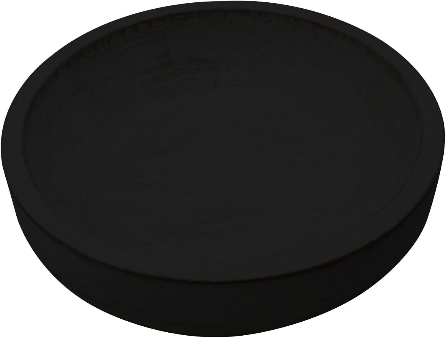 Black Decorative Bowl, Wood Bowl For Kitchen Counters, Dining Rooms And Countertops And Stylish Bowls To Hold Jewelry, Keys, Wallet, And Trinkets