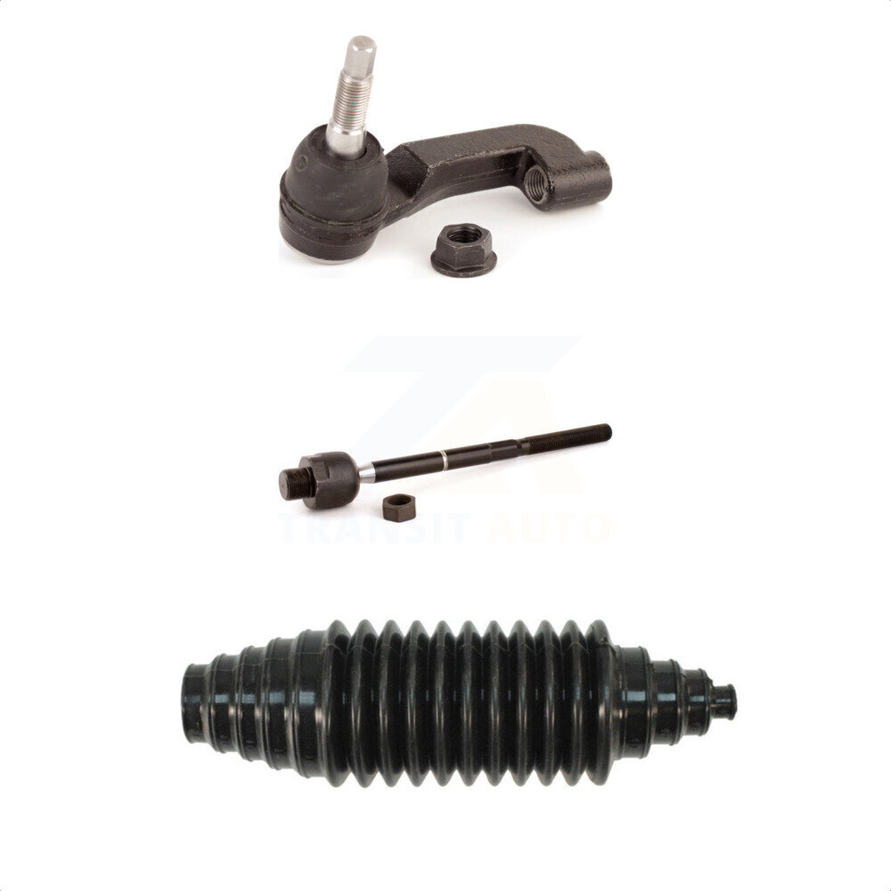 Transit Auto - Front Left (Driver) Steering Tie Rod End & Boot Kit For 2002-2005 Jeep Liberty KTB-100532