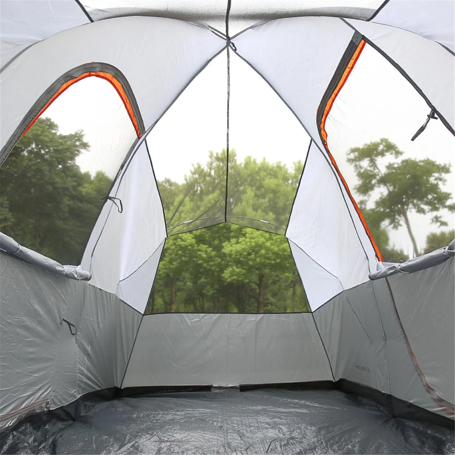 Terrui White And Grey Pop Up Tent For 5-8 People TER-LTT320WGR