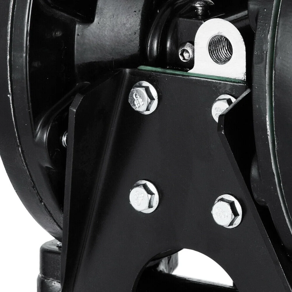 ZhdnBhnos 120PSI Air-Operated Double Diaphragm Pump 1 inch Inlet & Outlet Petroleum Fluids Heavy Duty Pneumatic Transfer Pump 35GPM