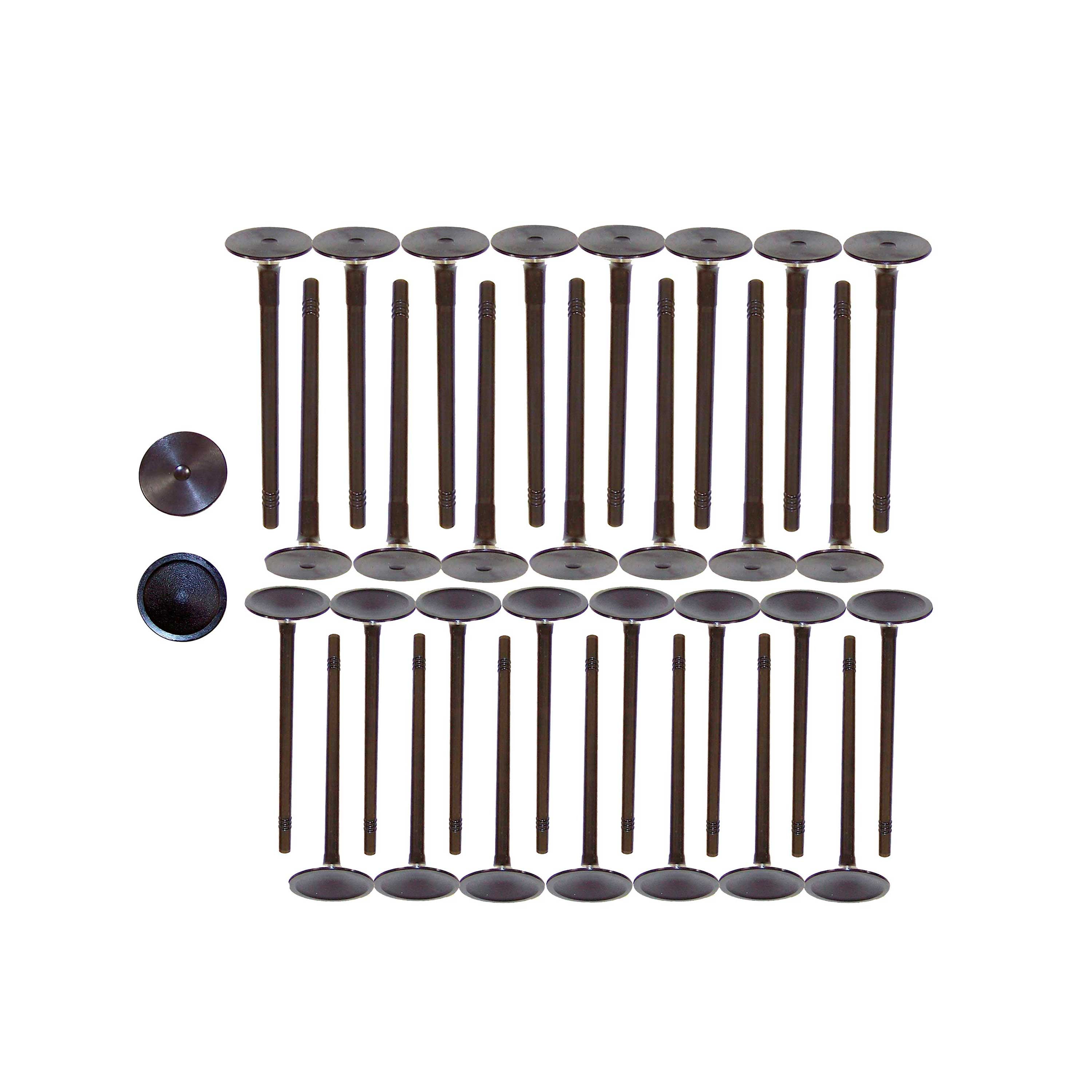 DNJ VK324131 Exhaust Intake Valve Kit Fits Cars & Trucks 93-05 Ford V8 4.6L, 5.4L DOHC 32V EV4131 X16 IV4131 X16 Fits select: 2001,2003-2004 FORD MUSTANG