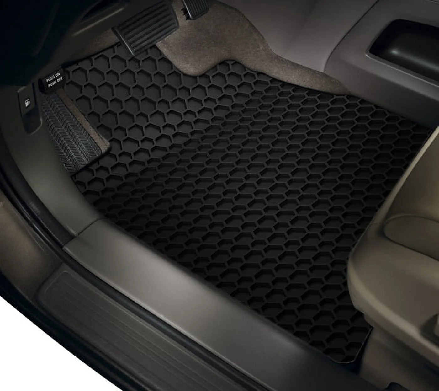 ToughPRO - 1st & 2nd Row Mats Compatible with MERCEDES-BENZ GLE300d - All Weather Heavy Duty (Made in USA) - Black Rubber - 2017
