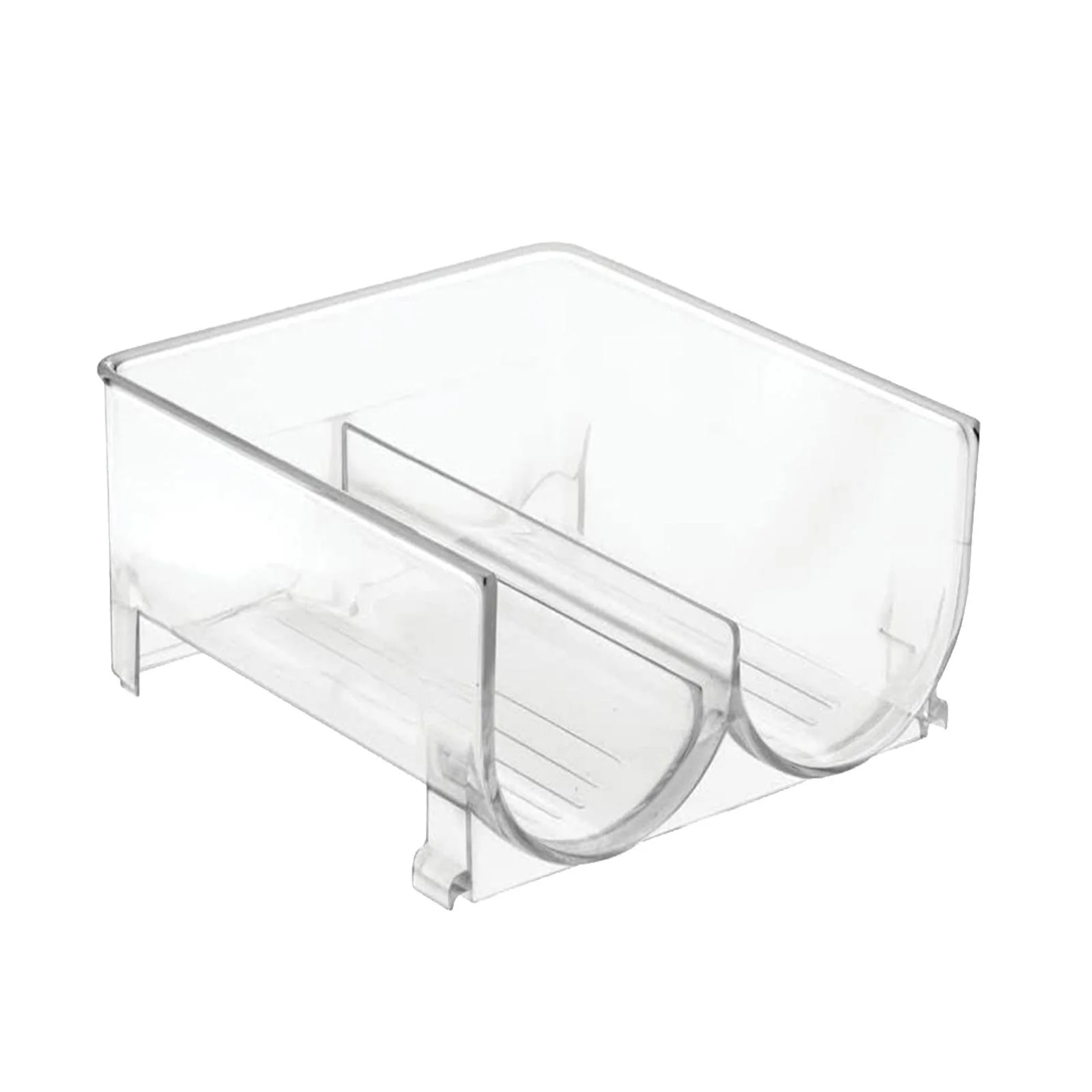 Clear Rack Water Bottle Holder Pet Stackable Modern for Fridge Cabinets ,