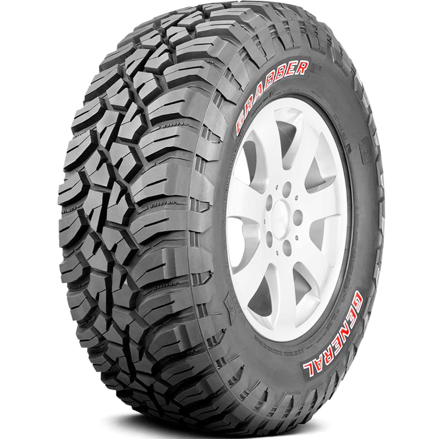 General Grabber X3 Mud Terrain LT37X13.50R20 127Q E Light Truck Tire