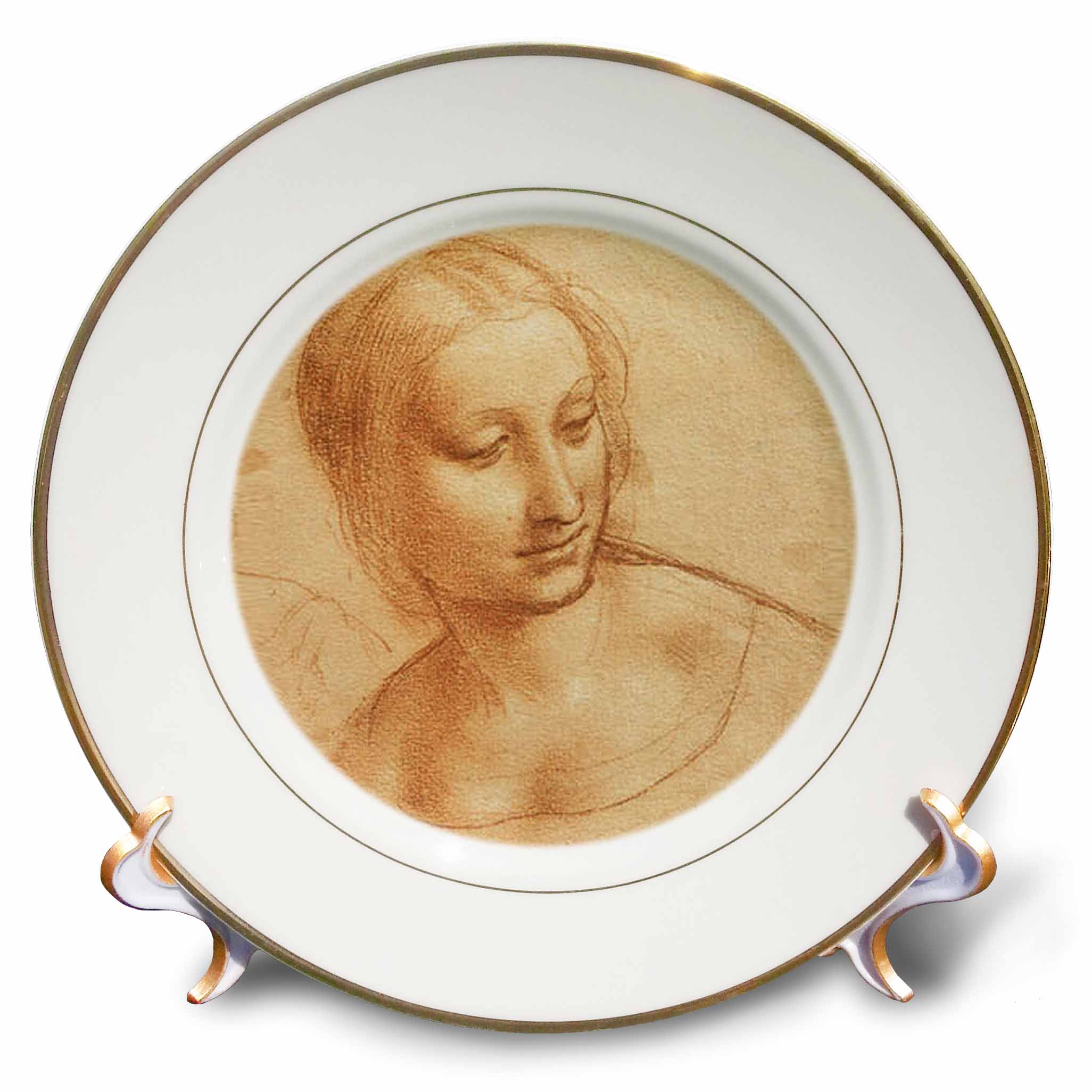3dRose Madonna - Porcelain Plate, 8-inch