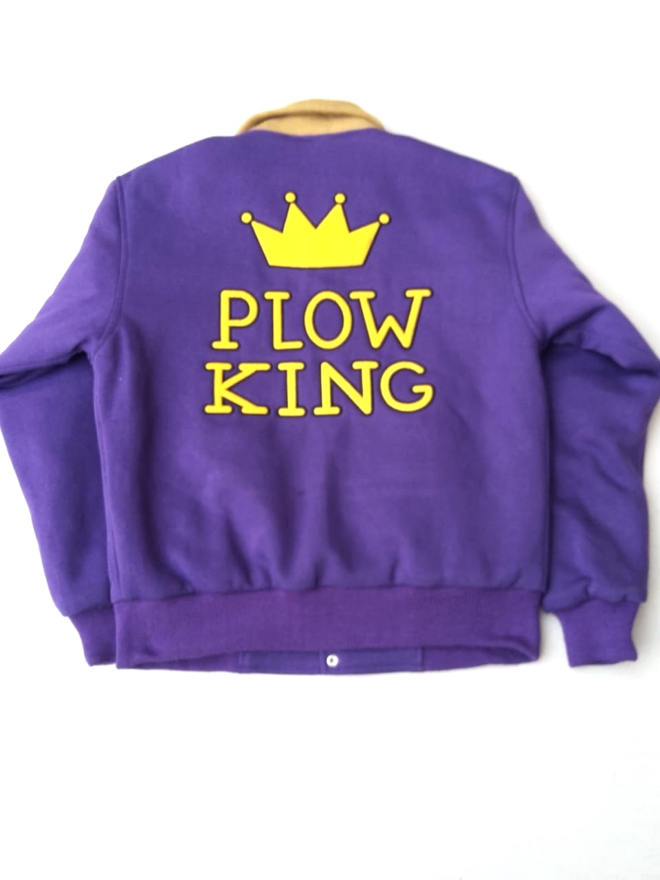 Plow King Jacket The Simpsons Barney Gumble Costume Mr. Snow Removal Coat Gift