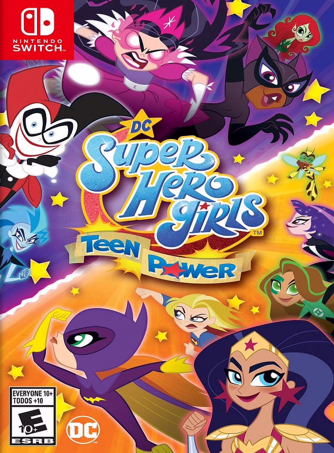 Restored DC Super Hero Girls: Teen Power (Nintendo Switch, 2021) Adventure Game (Refurbished)