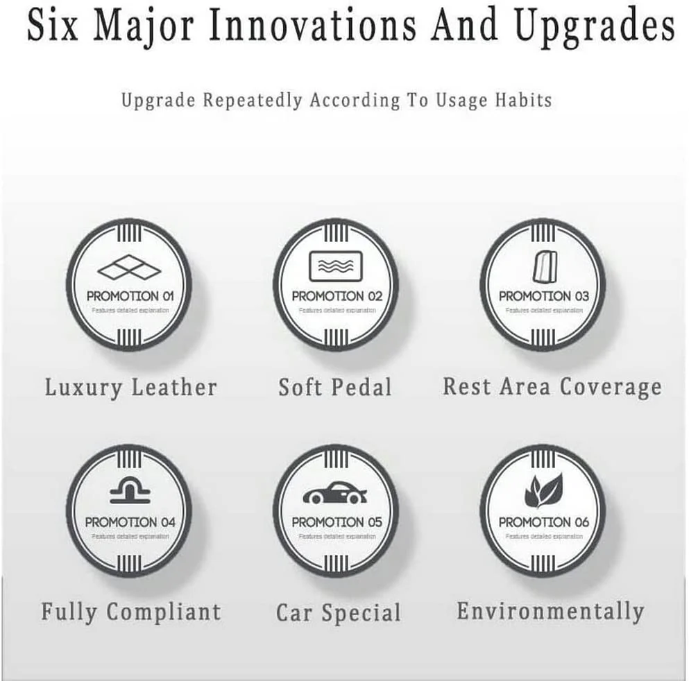 All-Weather Protection Luxury Leather Car Floor Mats for Cars, SUVs, and Trucks According to Automotive Model - for Tesla Model 3 2017-2022 Year