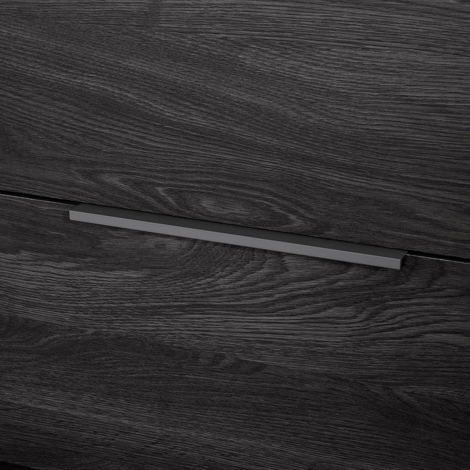 Hourra 6-Drawer Double Dresser, Gray Oak