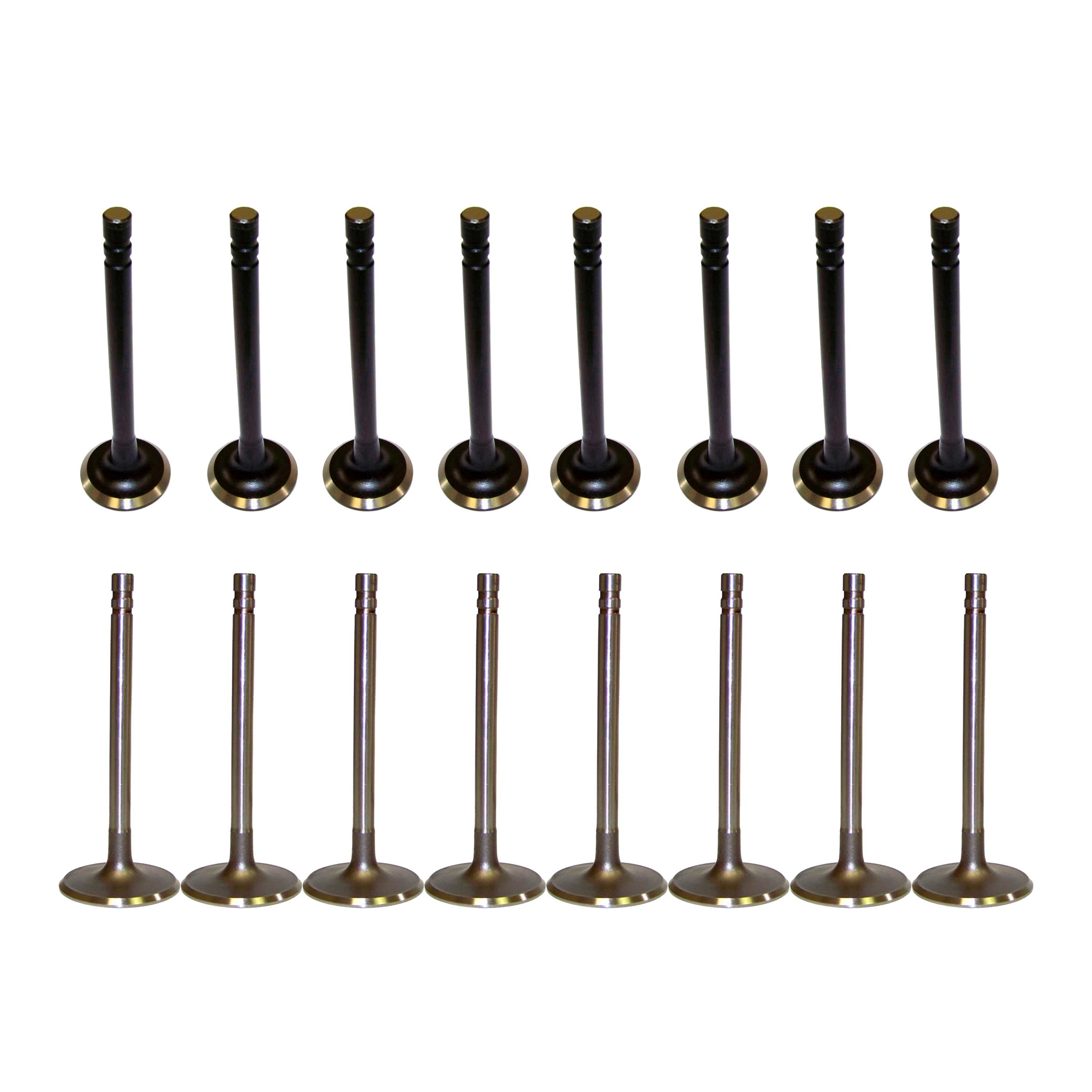 DNJ VK163125 Exhaust Intake Valve Kit Fits Cars & Trucks 1967-1995 AM General, Buick, Cadillac, Chevrolet, GMC, Oldsmobile, Pontiac V8 5.7L, 6.6L OHV 16V EV3125 X8 IV3125 X8