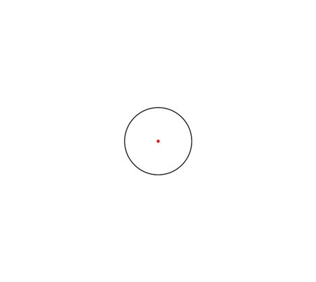RED DOT REFLEX SIGHT 3/8\