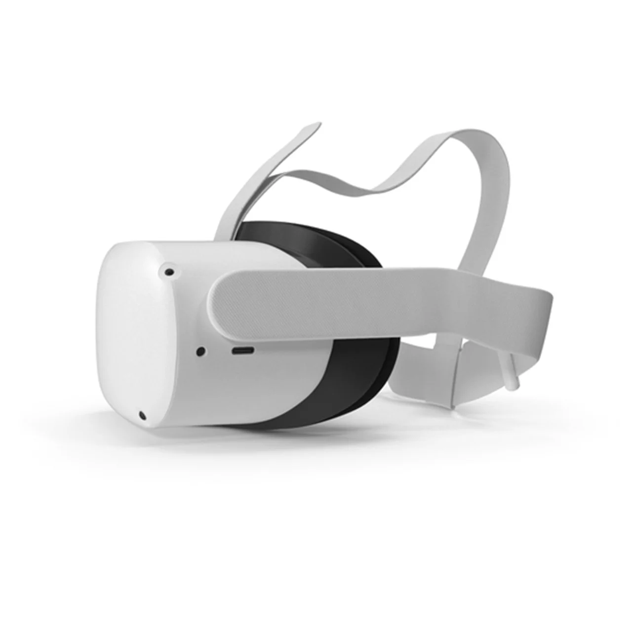 2021 Oculus Quest 2 All-In-One VR Headset, Touch Controllers, 128GB SSD, 1832x1920 up to 90 Hz Refresh Rate LCD, Glasses Compatible, 3D Audio, Mytrix Head Strap, Cable