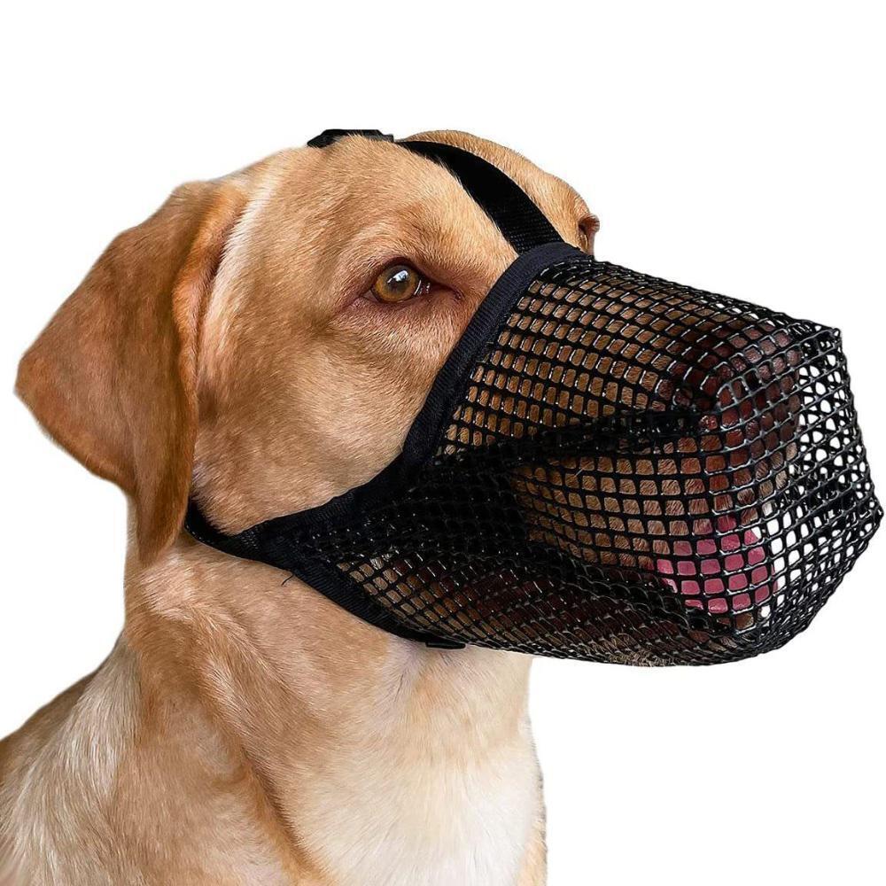 Anti-lick Pet Muzzle Breathable Anti-Biting Chewing Licking Dog Muzzle