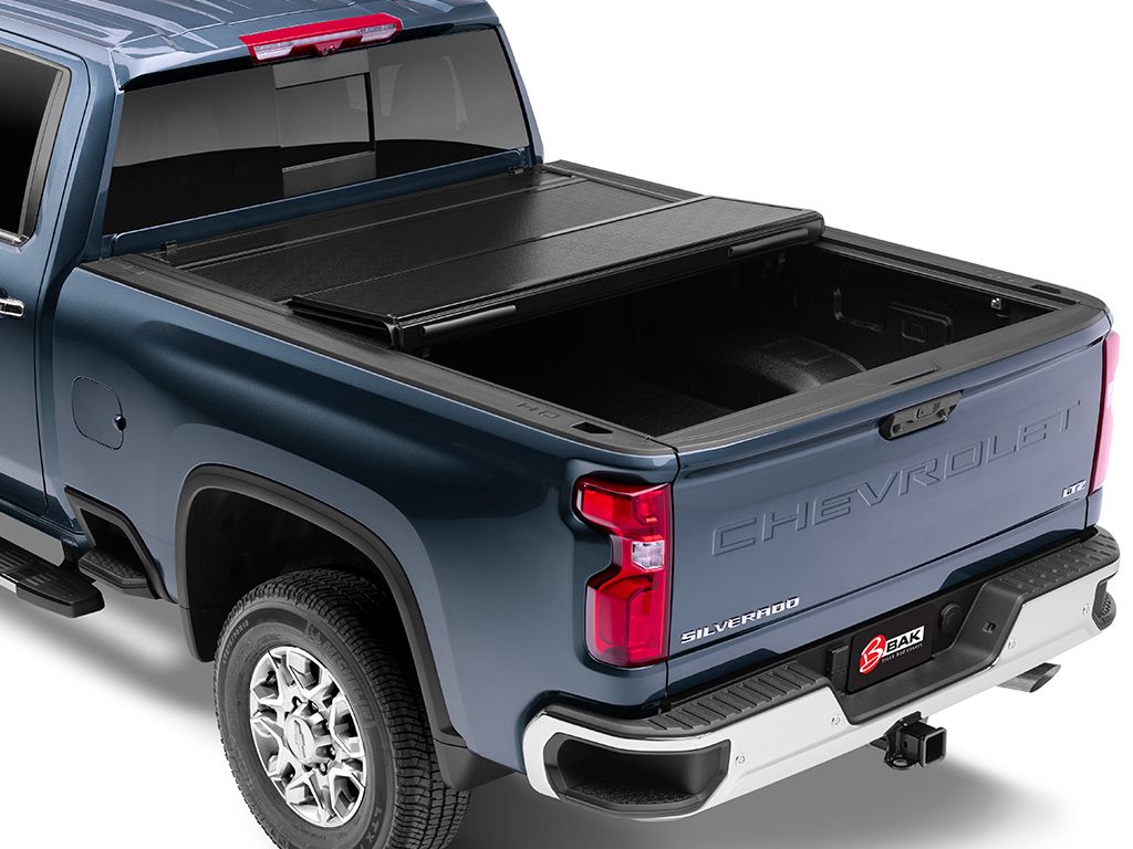 BAK by RealTruck BAKFlip G2 Hard Folding Truck Bed Tonneau Cover | 226101 | Compatible with 1988 - 2013 Chevy/GMC Silverado/Sierra & C/K, 2014 2500/3500HD 6' 6