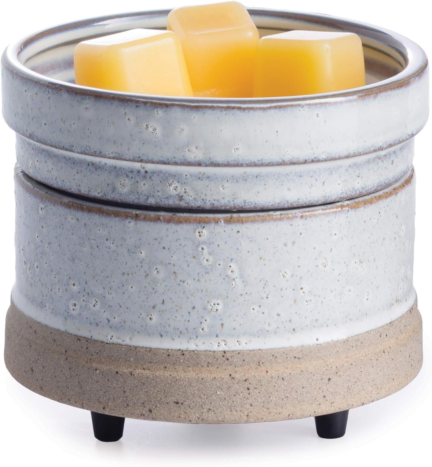 2-in-1 Fragrance Warmers, Rustic White