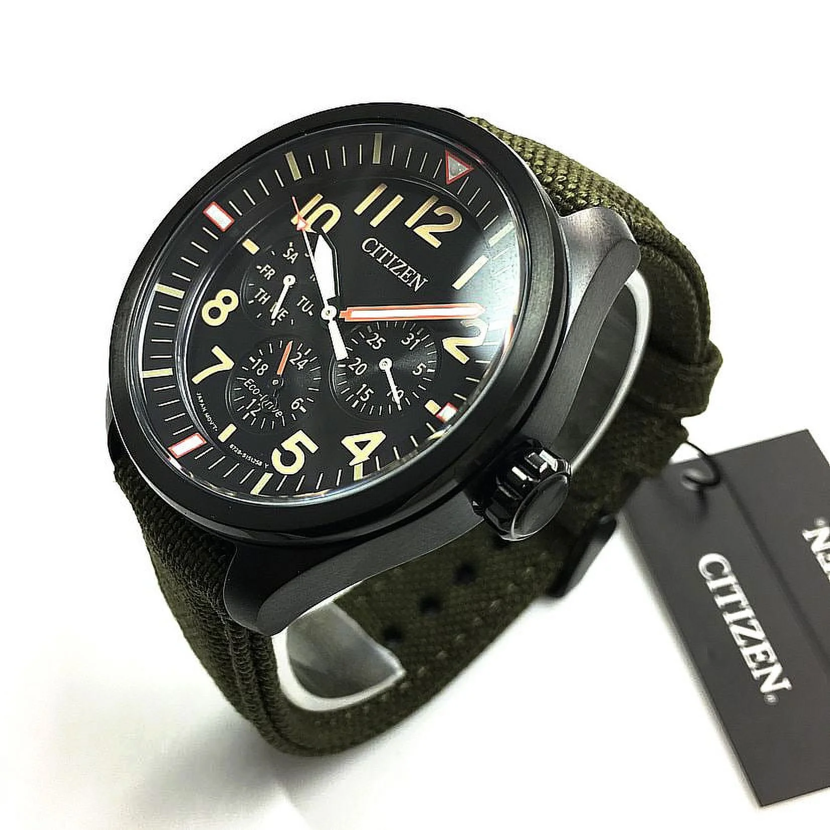 Citizen Chandler Multifunction Black Dial Men's Watch BU2055-16E