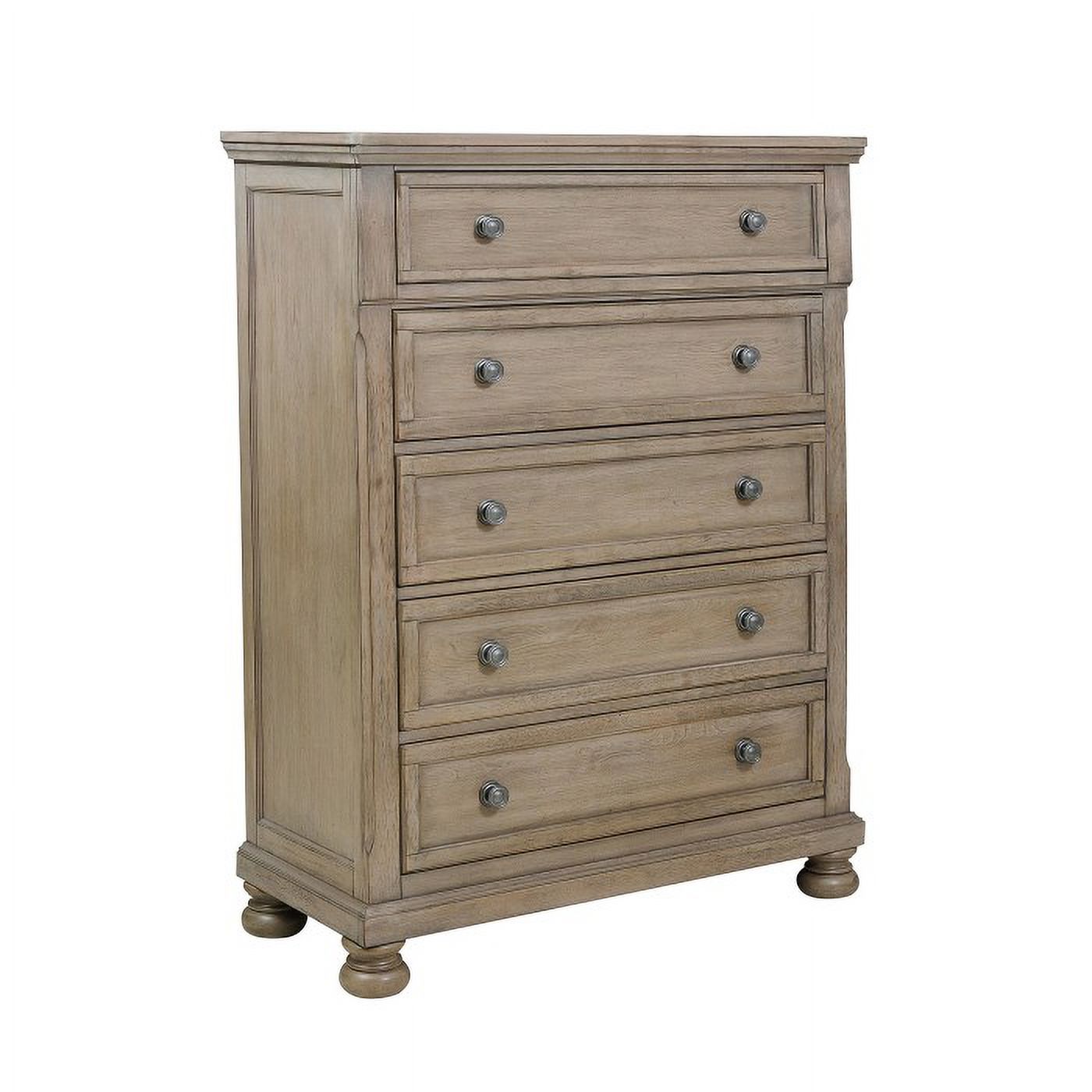 Home Elegance 2259GY-9 54 x 18 x 39 in. Bethel Chest - Gray