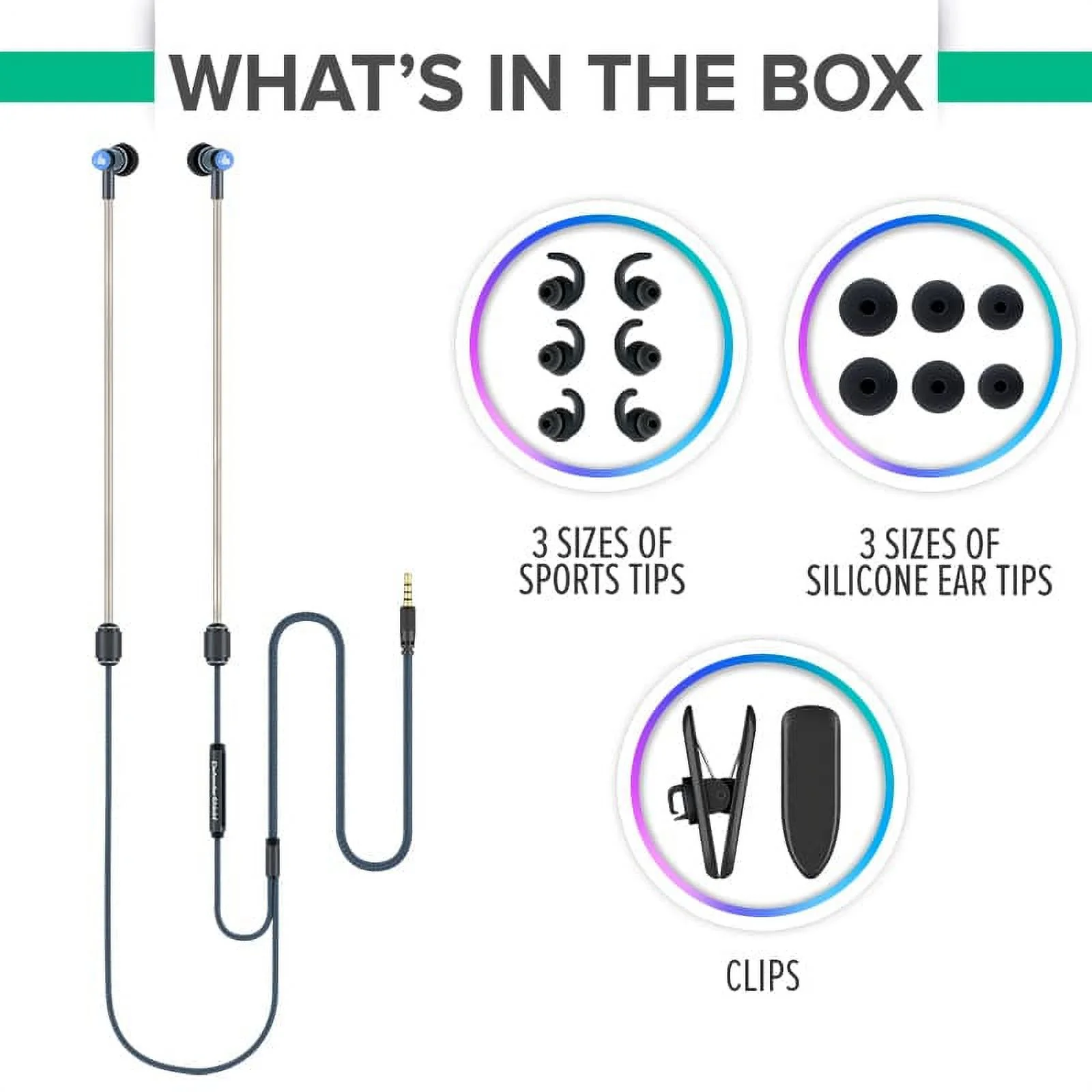 DefenderShield EMF Radiation-Free Air Tube Stereo Earbud Headphones