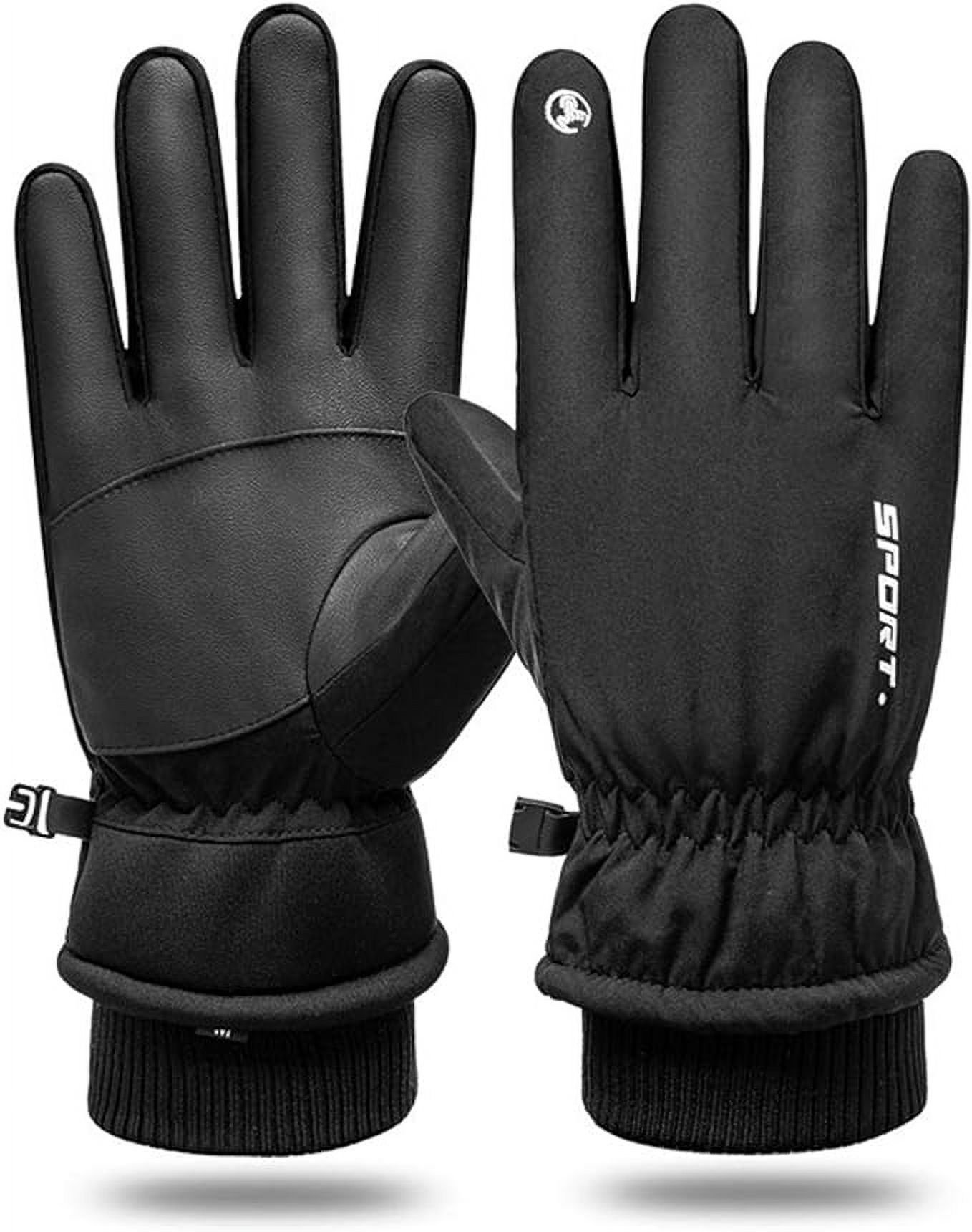 Winter gloves men women running Touchscreen gloves waterproof windproof cold weather warm riding ski Climbing bike exercise