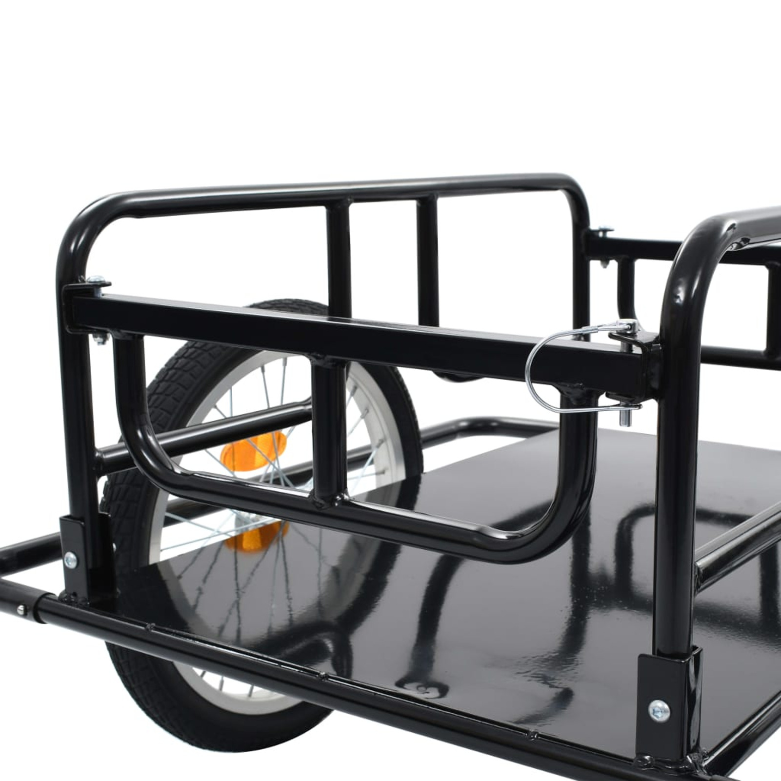 Andoer parcel,Sides 2 Wheeled 2 Wheeled Steel Quick-release Hitch Drawbar Collapsible Sides 2 Wheeled Steel Frame Bike With Quick-release Drawbar And Collapsible Hitch Drawbar And Steel Frame Bike