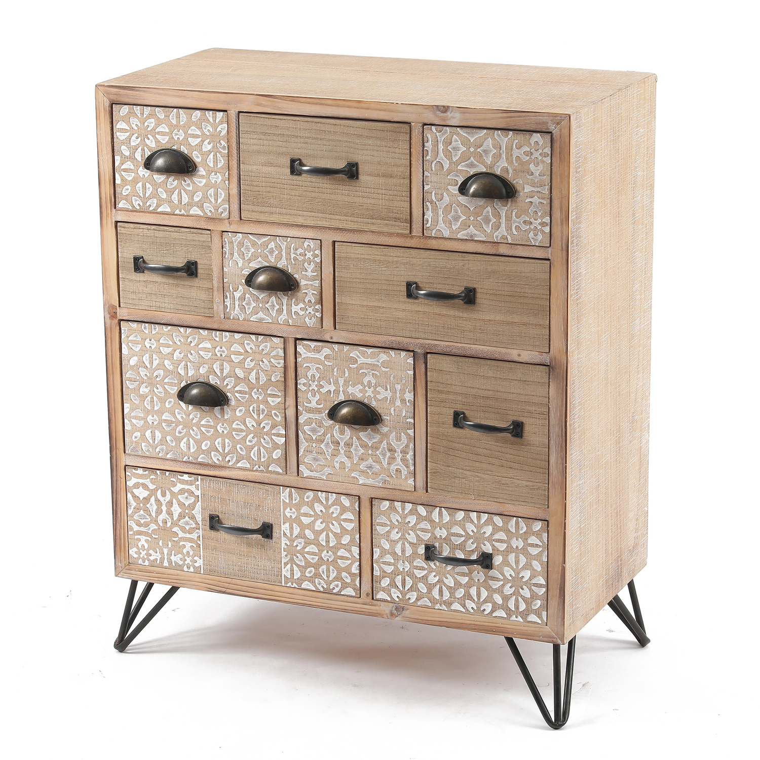 HomeStock Seaside Style 11-Drawer 33.5