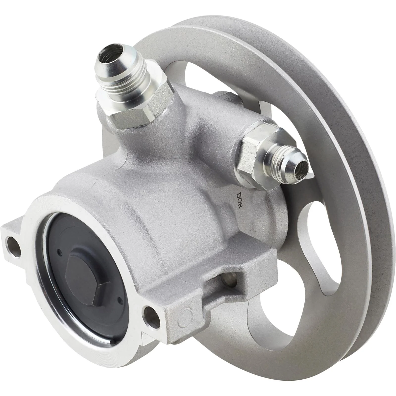Aluminum Power Steering Pump With Pulley, AN8 Inlet