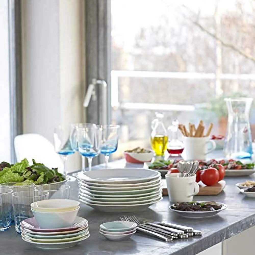 Royal Doulton 1815 Brights Tapas Plate 6 inches, Set of 8, Porcelain, Multicolor