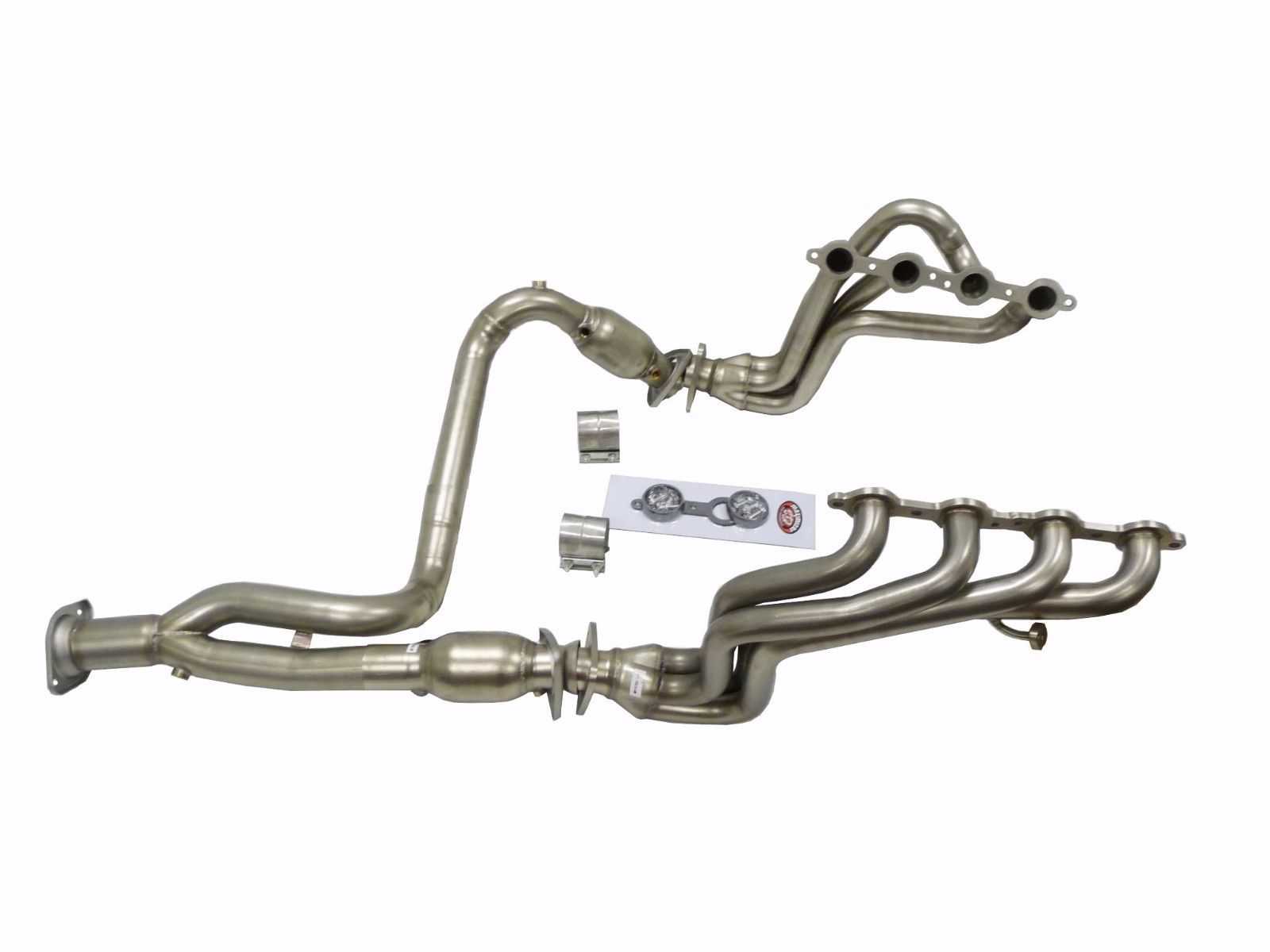 Maximizer Stainless Catted Header Fitment For 00 to 03 Chevy Avalanche/ Suburban/ Tahoe/ GMC Yukon 2WD/4WD 4.8L/5.3L