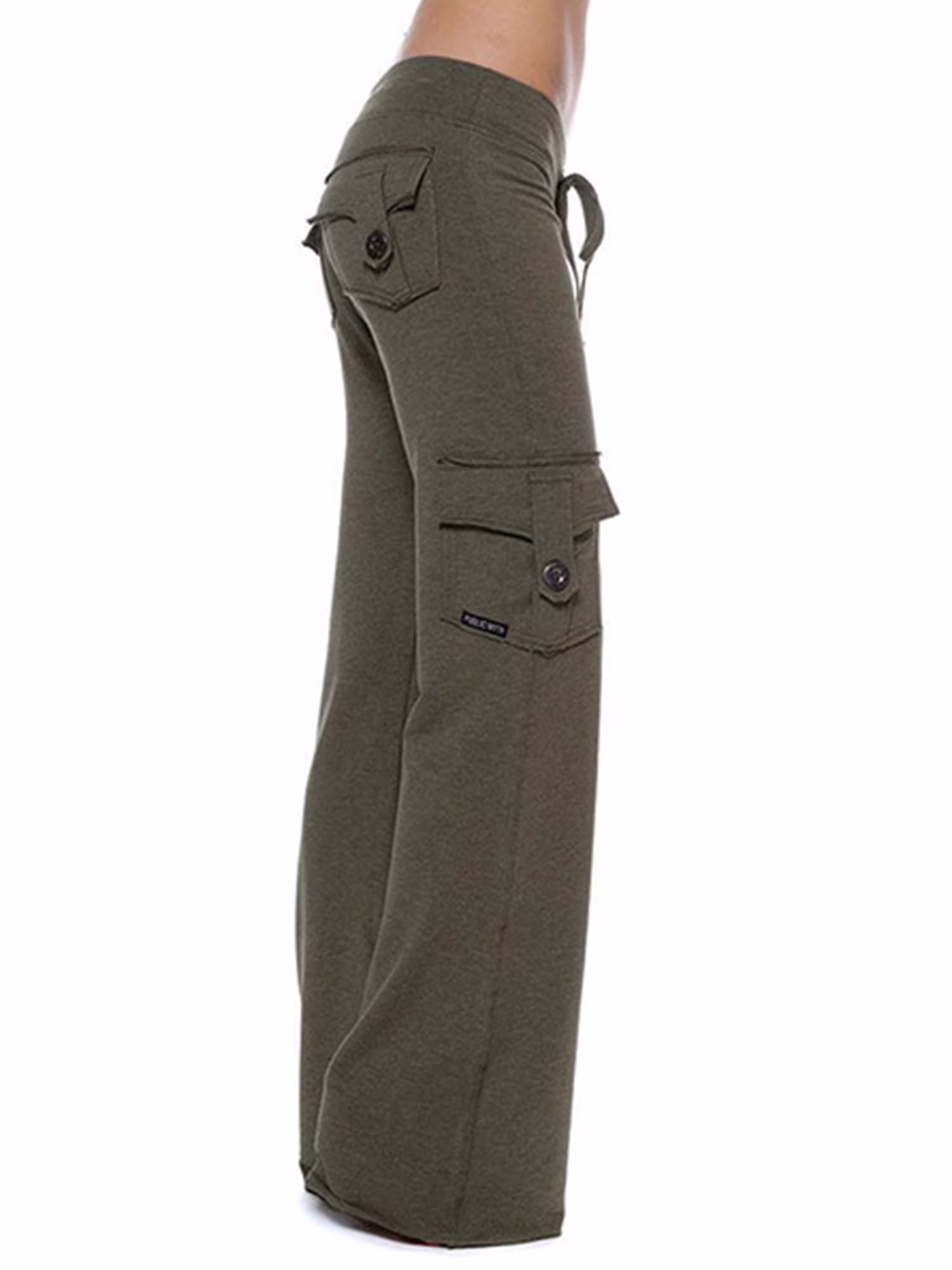 Womens Bootcut Yoga Pants with Pockets Plus Size Stretch Yoga Workout Pants Leggings High Waist Bootleg Gym Fitness Trousers for Grils