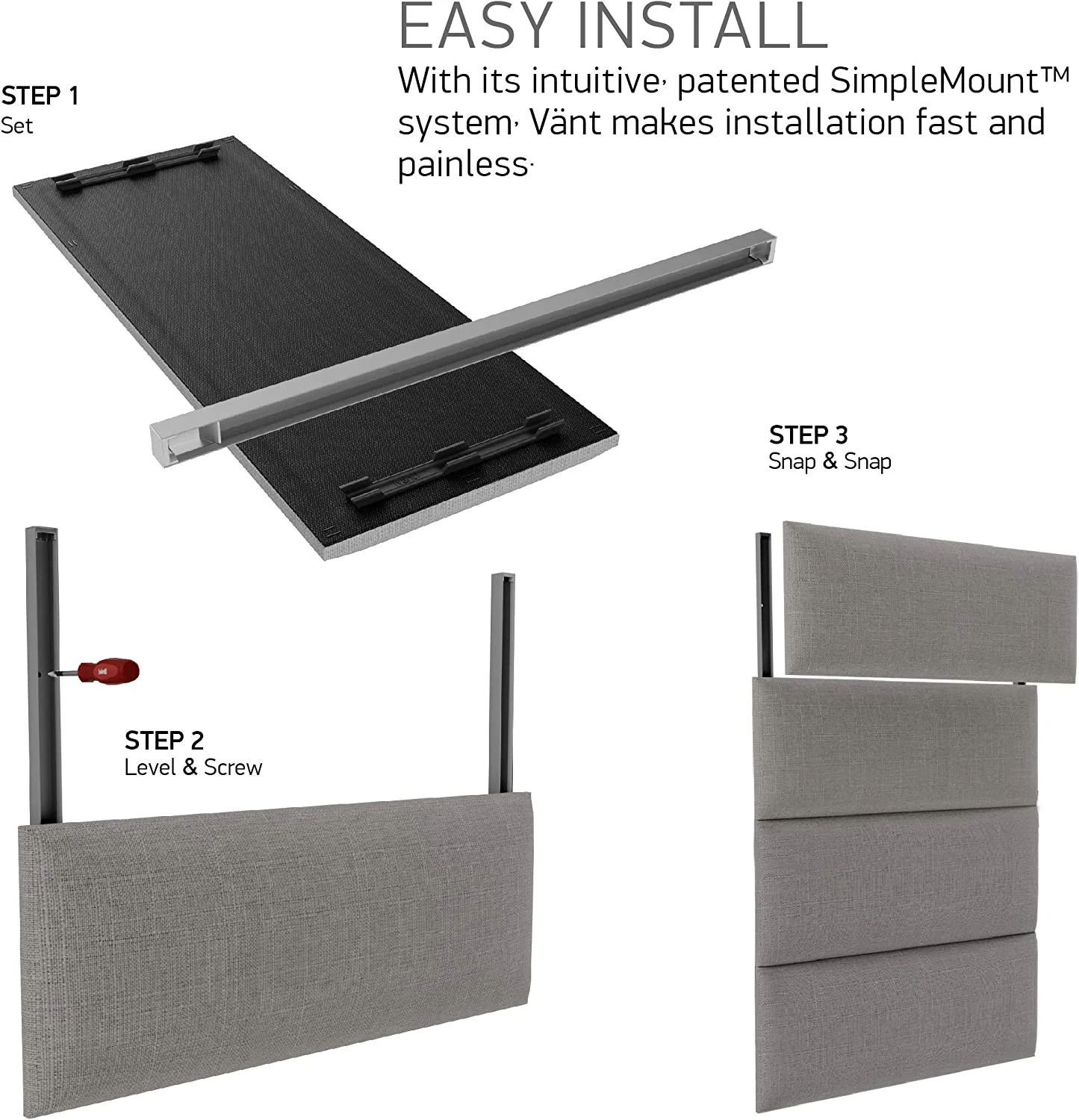 Upholstered Headboards - Accent Wall Panels - Micro Suede Red Melon - /King - Set Of 4 Panels (Each Individual Panel 39