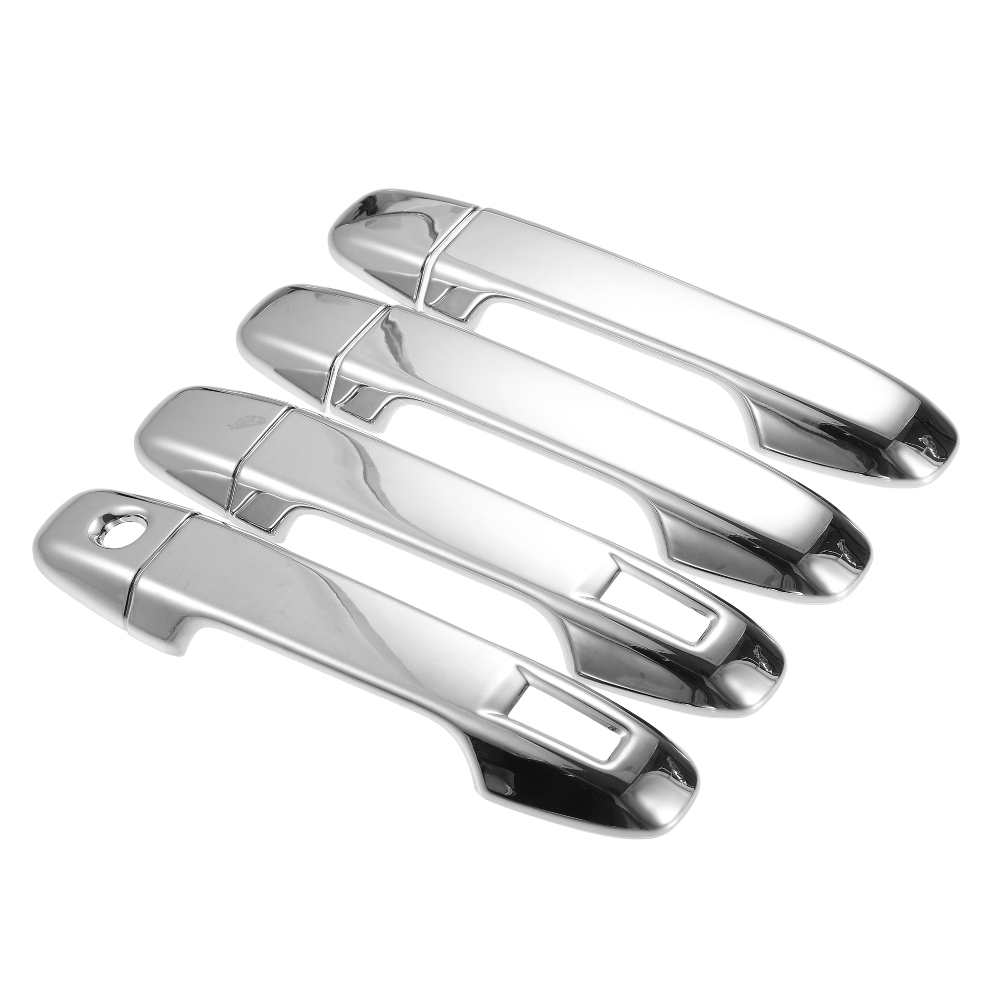 Unique Bargains Exterior Door Handle Fit for Subaru Ascent Silver Tone 4Pcs