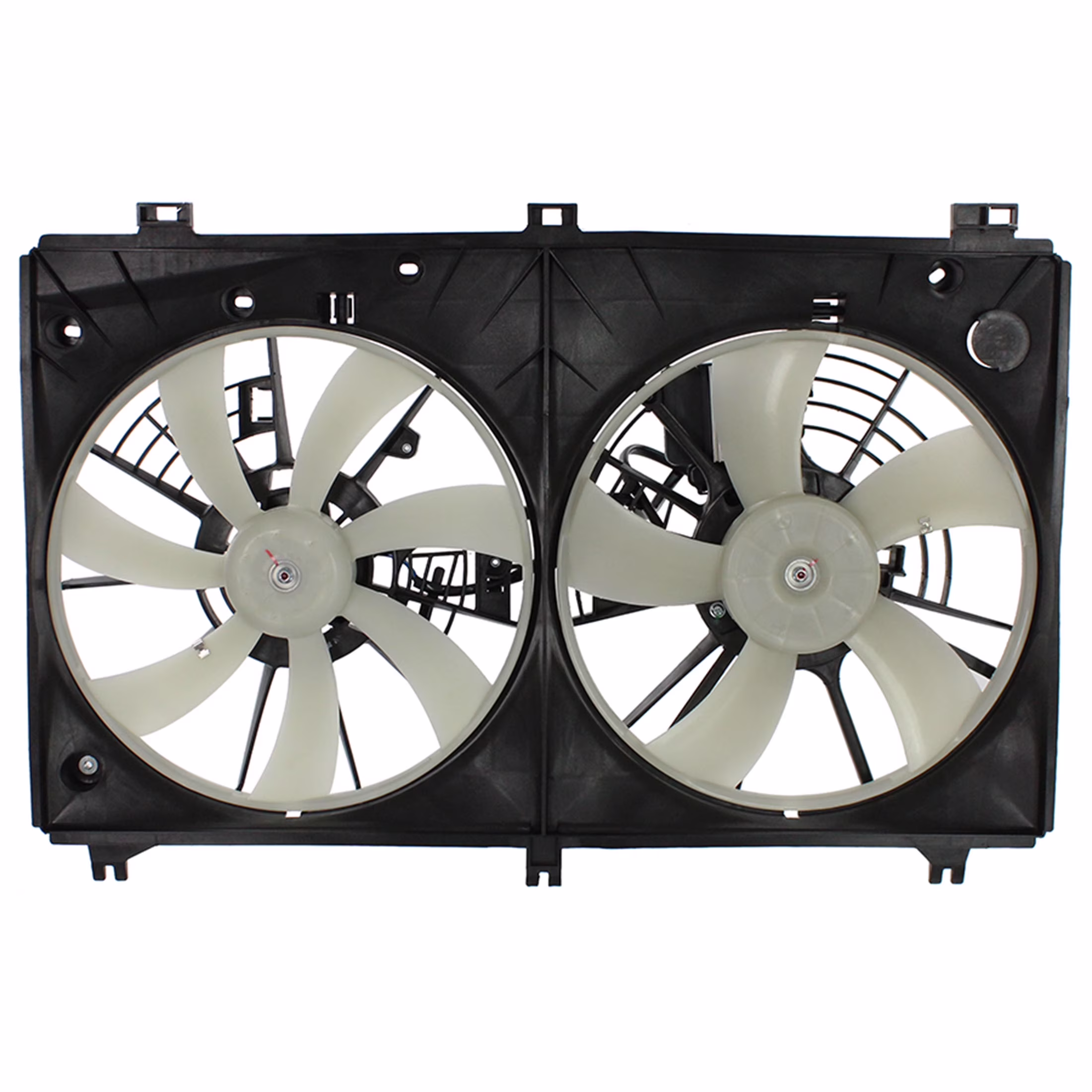 Agility Auto Parts 6010351 Dual Radiator and Condenser Fan Assembly for Lexus Specific Models