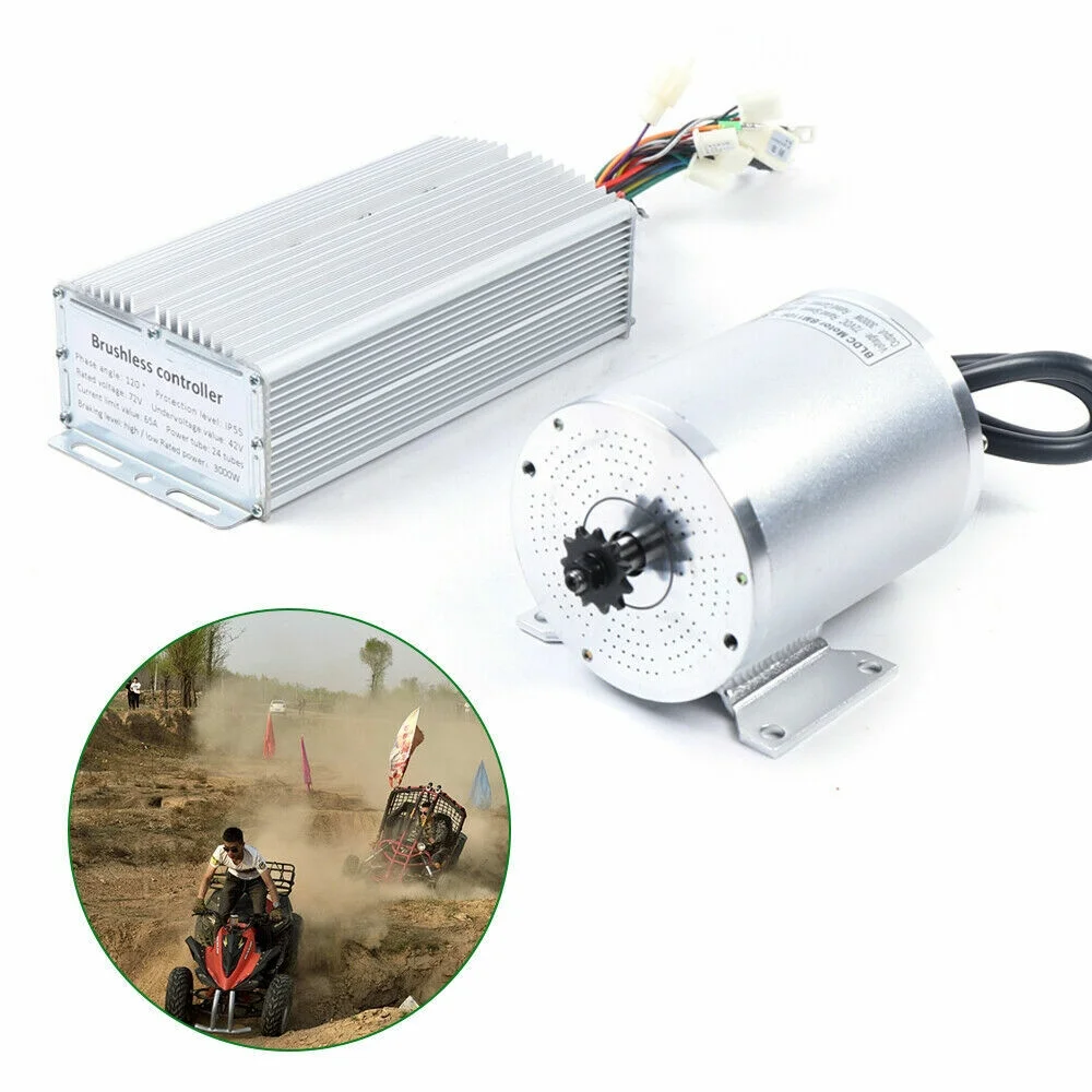 3000W 72V BLDC Motor Kits with Brushless Controller for Electric Scooter E Bike