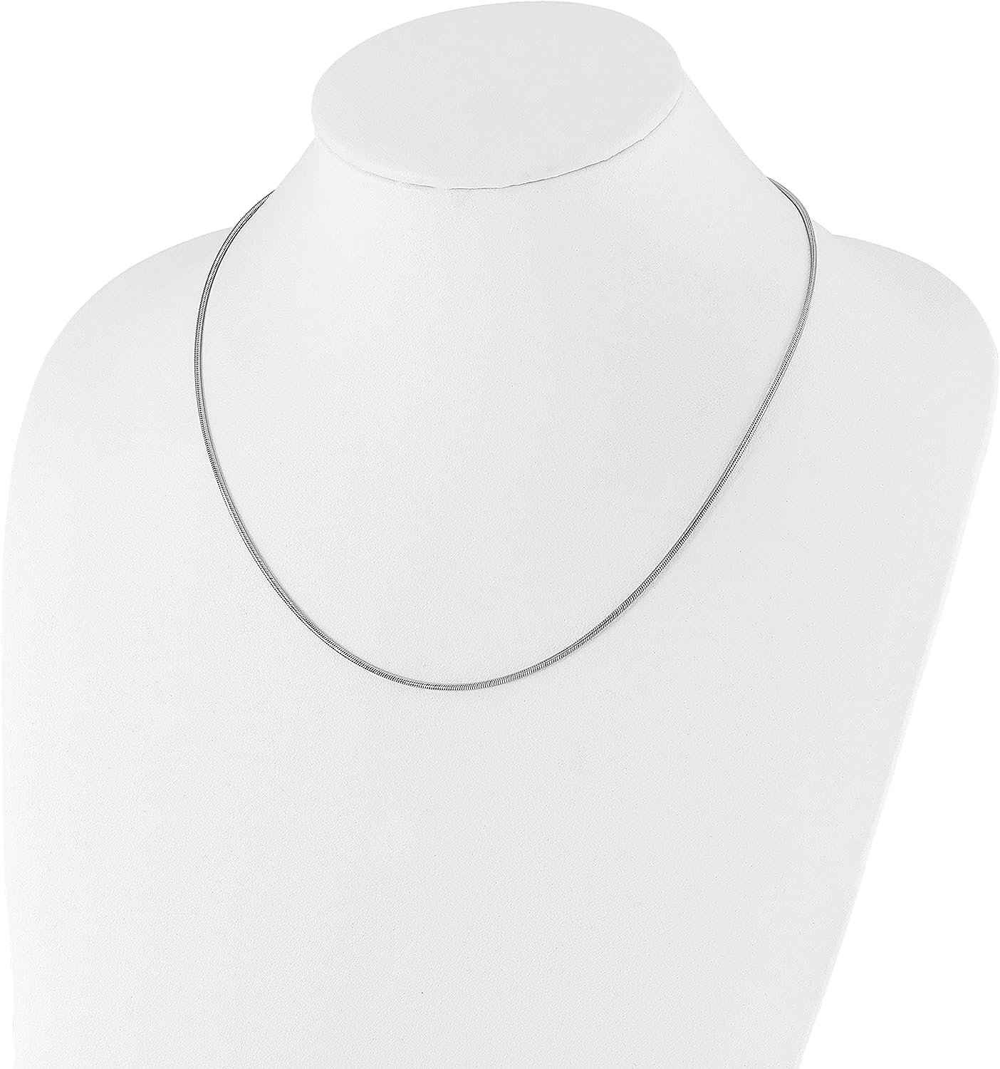 Avariah Diamonds Sterling Silver Adjustable 1.8mm Snake Chain - 22