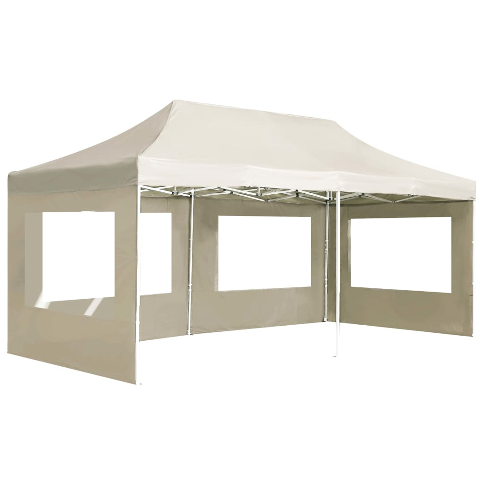 Carevas Professional Folding Party Tent with Walls Aluminum 19.7'x9.8'