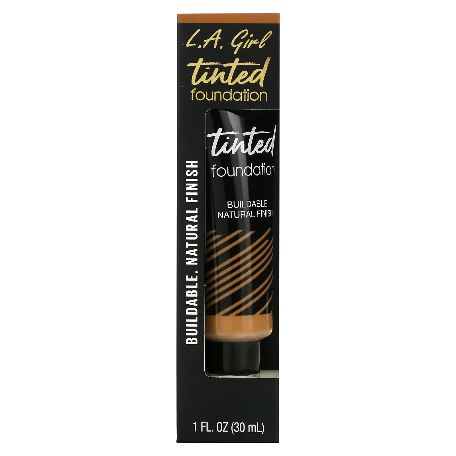 Tinted Foundation, Bronze, 1 fl oz (30 ml), L.A. Girl