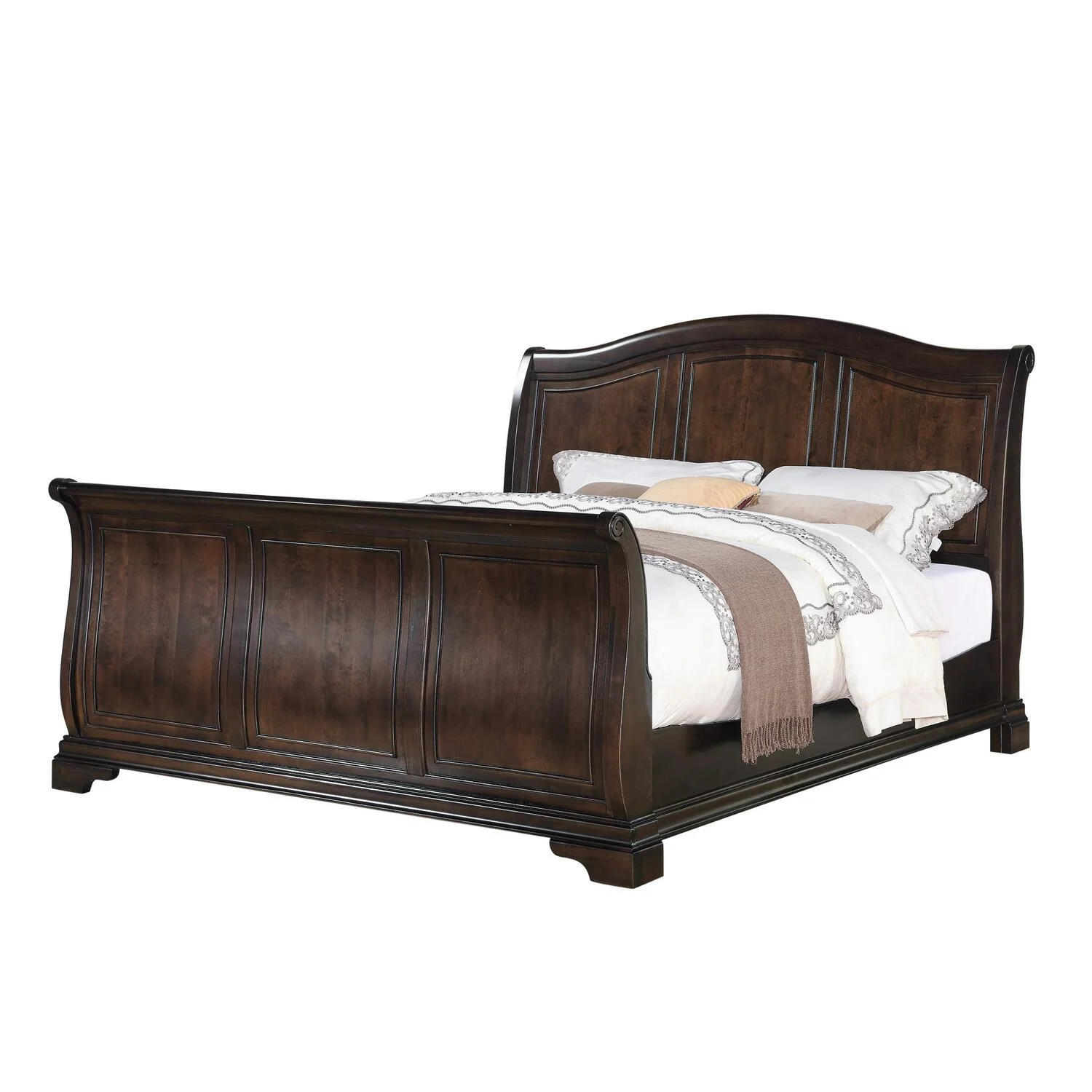 Picket House Furnishings Conley 6 Piece King Bedroom Set in Cherry