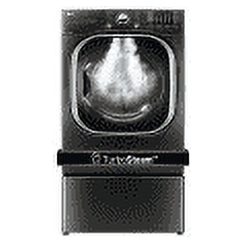 LG DLEX4370K 7.4 cu.ft. Ultra Large Capacity  Electric Dryer with Sensor Dry, Turbo Steam Technology, NFC Tag On,  Black Stainless Steel.