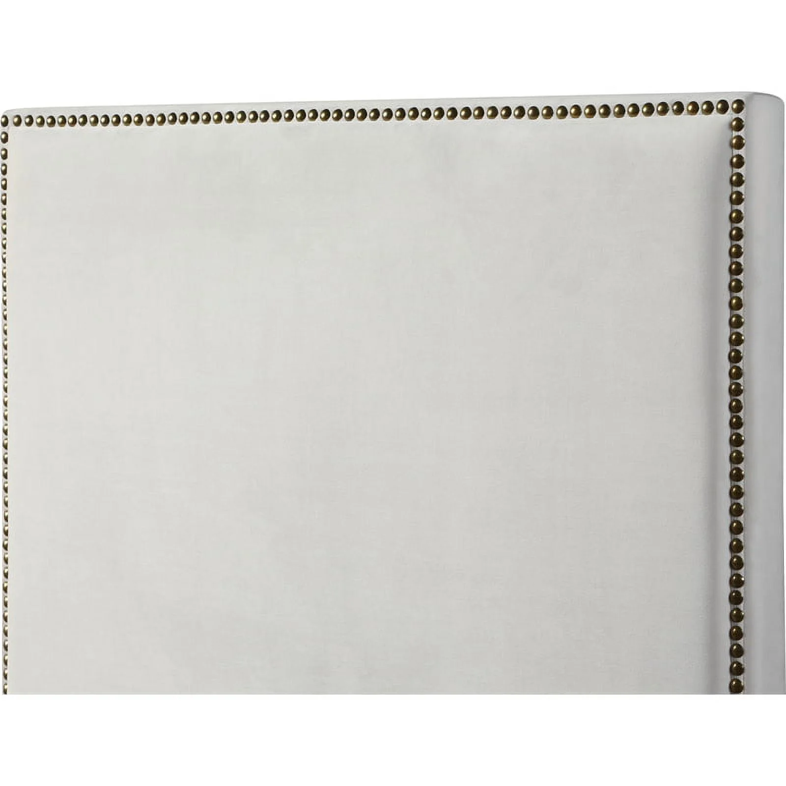 Meridian Furniture Harlie Cream Velvet Twin Bed