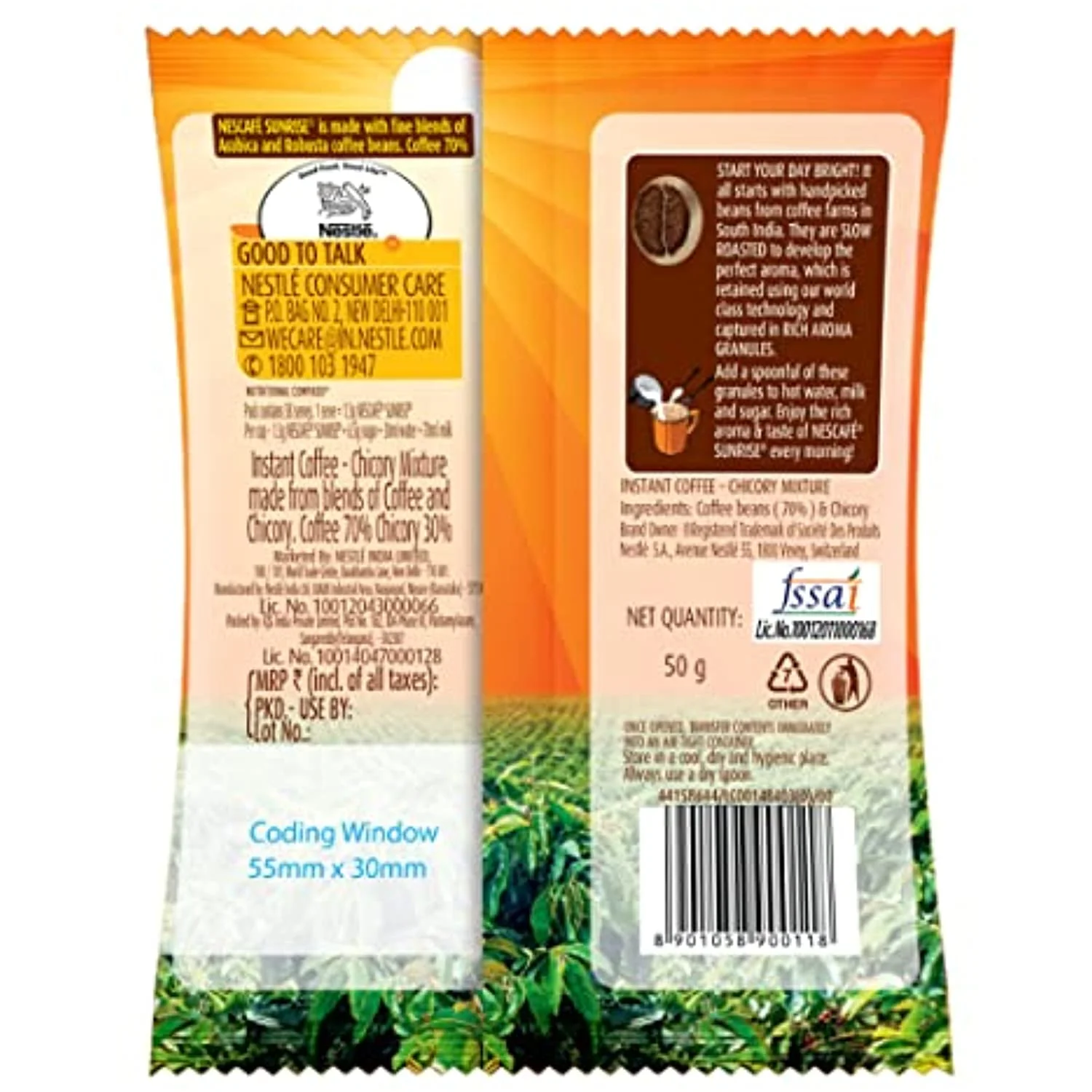 Nescafe Sunrise Premium Coffee 50 Gram