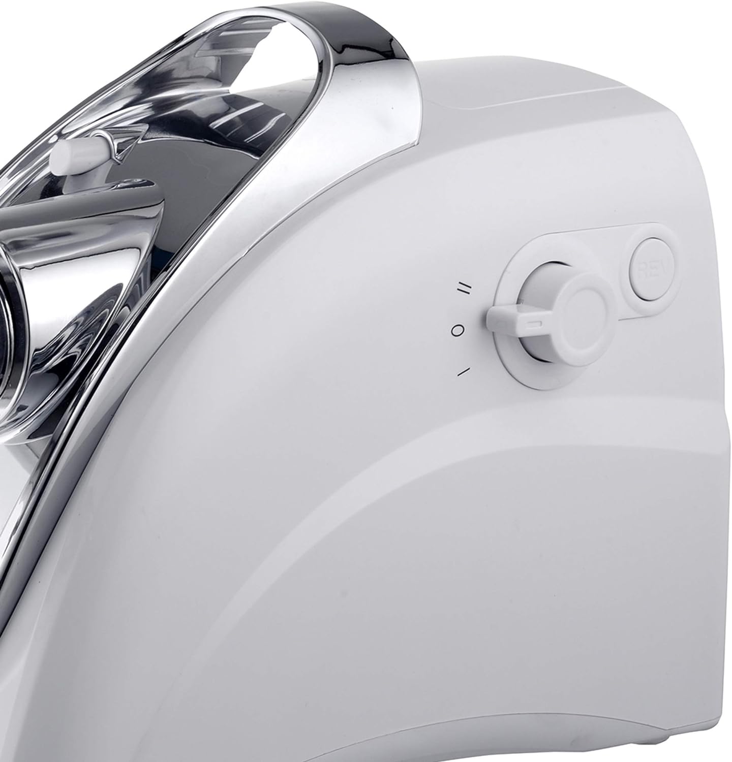 Electric Meat Grinder, Sausage Stuffer, White