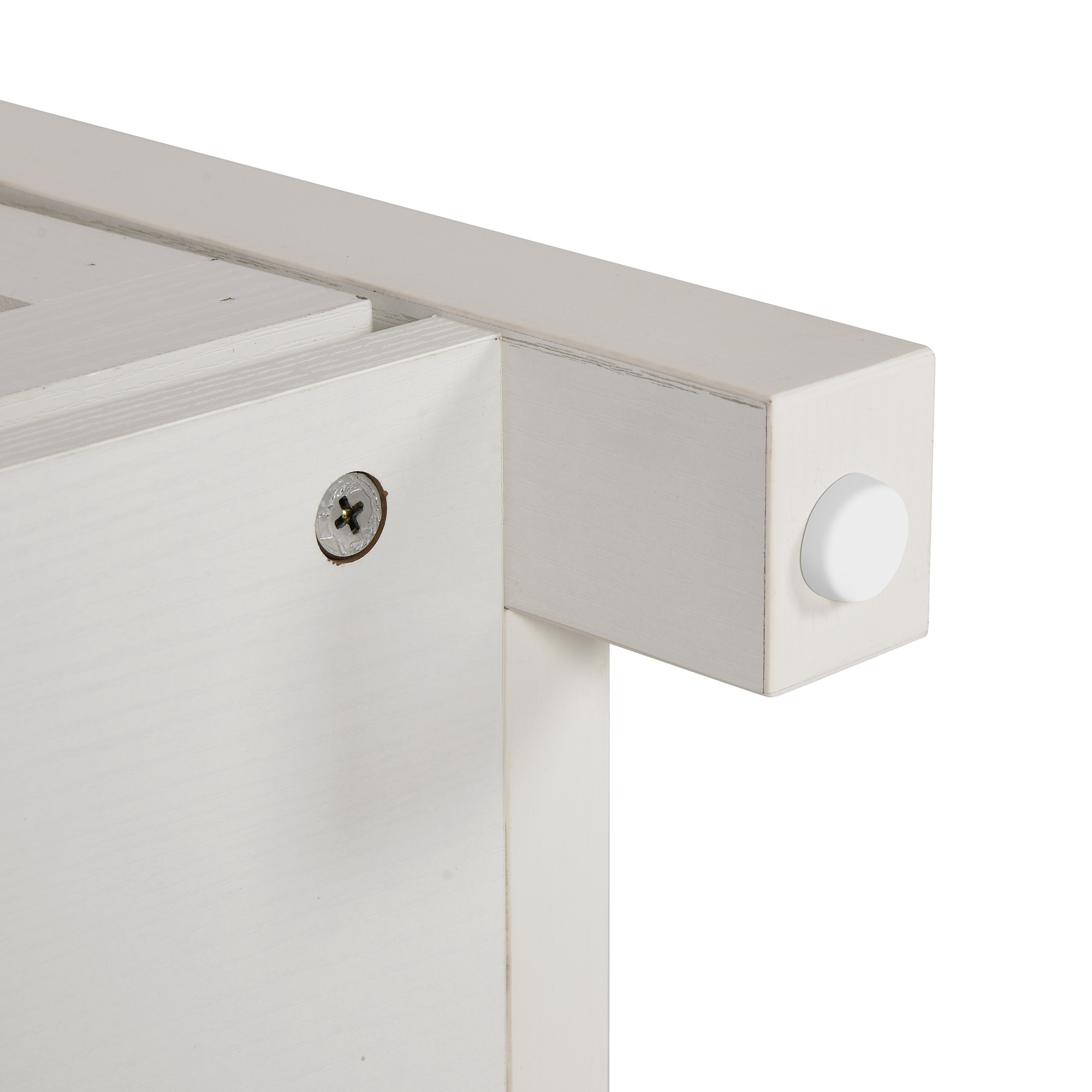 Dextrus 6 Drawer Vertical Dresser, Wood Chest of Drawers Storage Cabinet, 6 Drawer Dresser storage organizer for Bedroom, Living Room, Hallway, Nursery, White