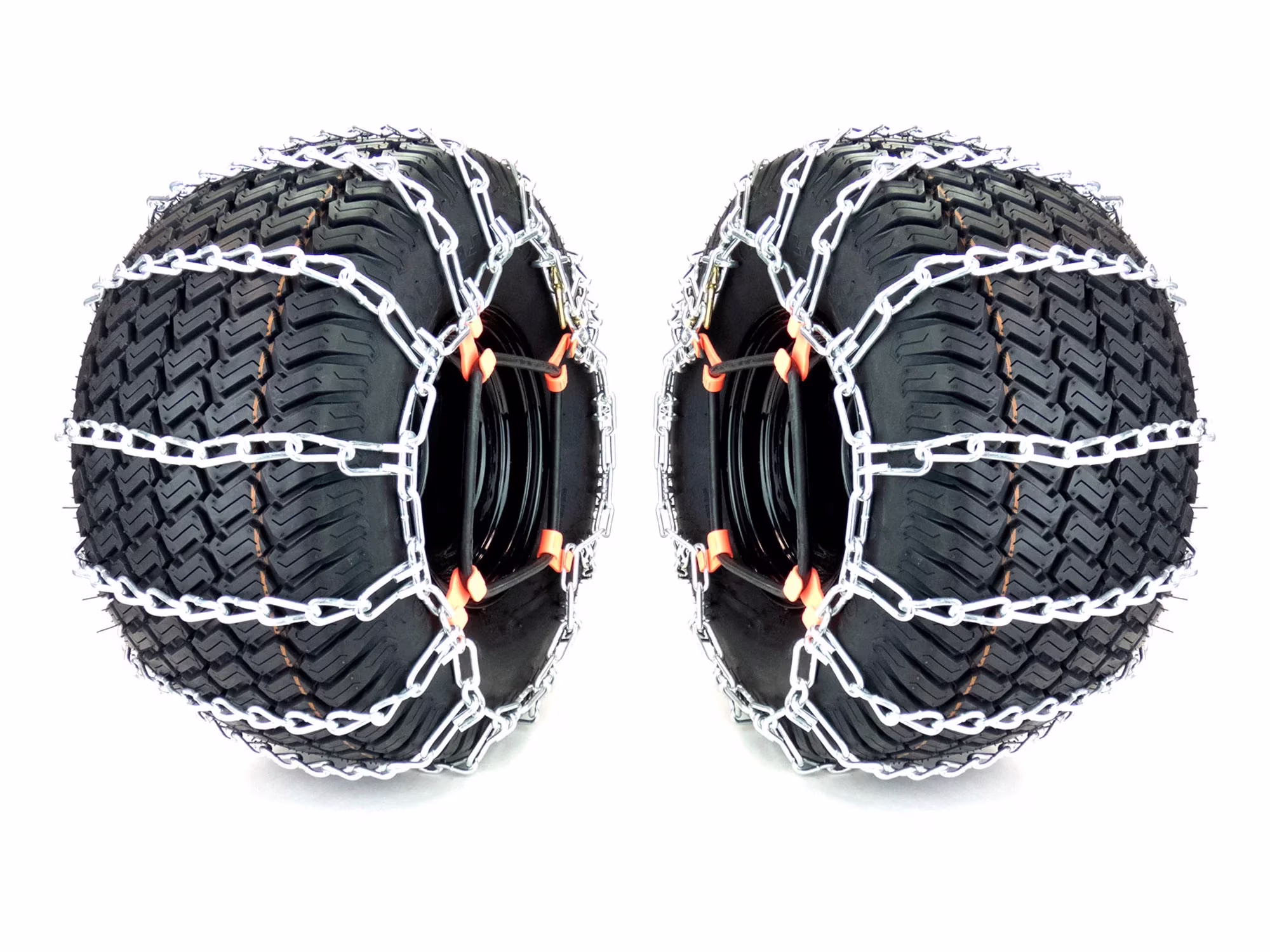 2-Link Tire Chain and Tightener Kit 20x8.00-8 20x8.00-10 20x9.00-8 21x7.00-10