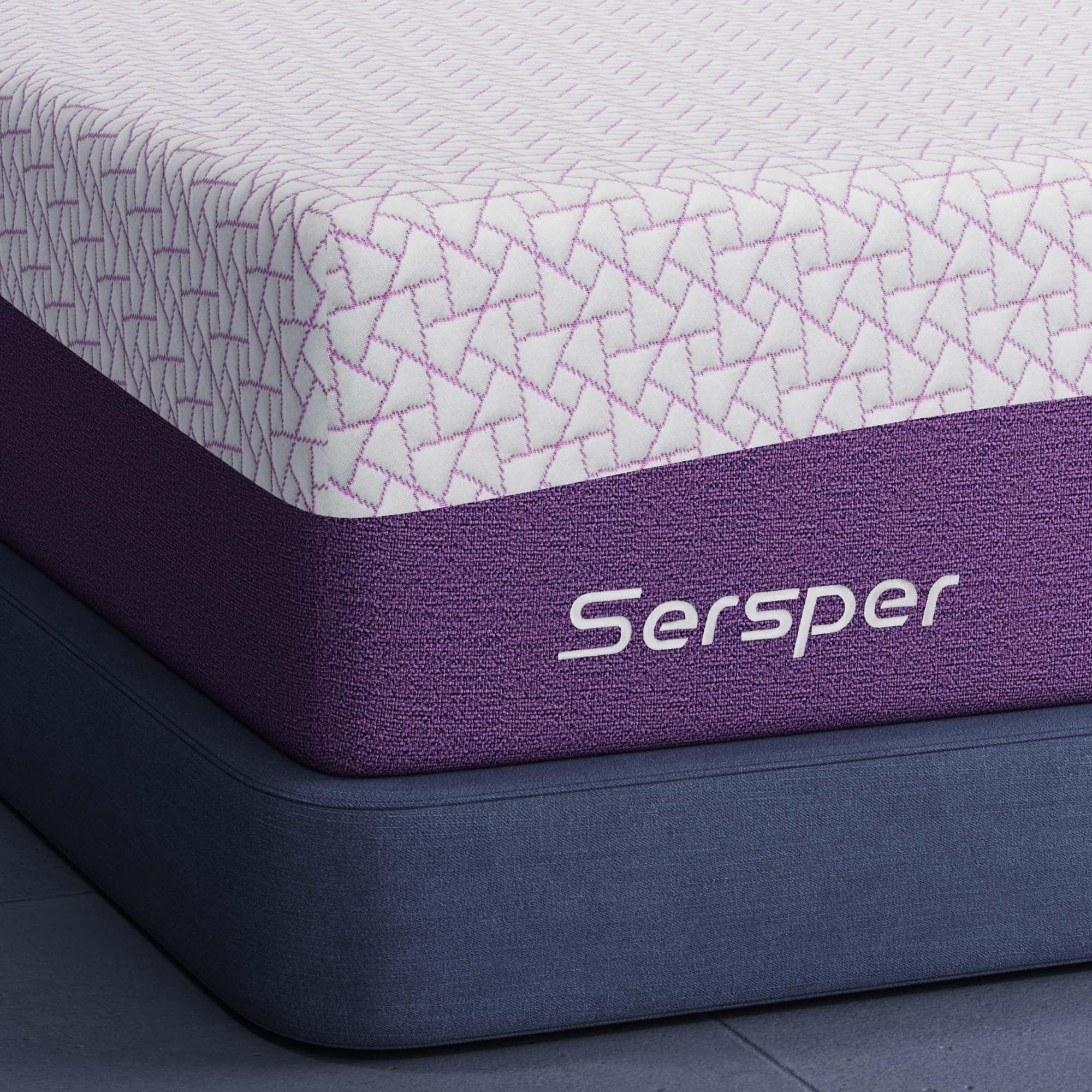Memory Foam Mattress Full, Sersper 10 inch Cooling Gel Memory Foam Mattress in a Box, Medium firm