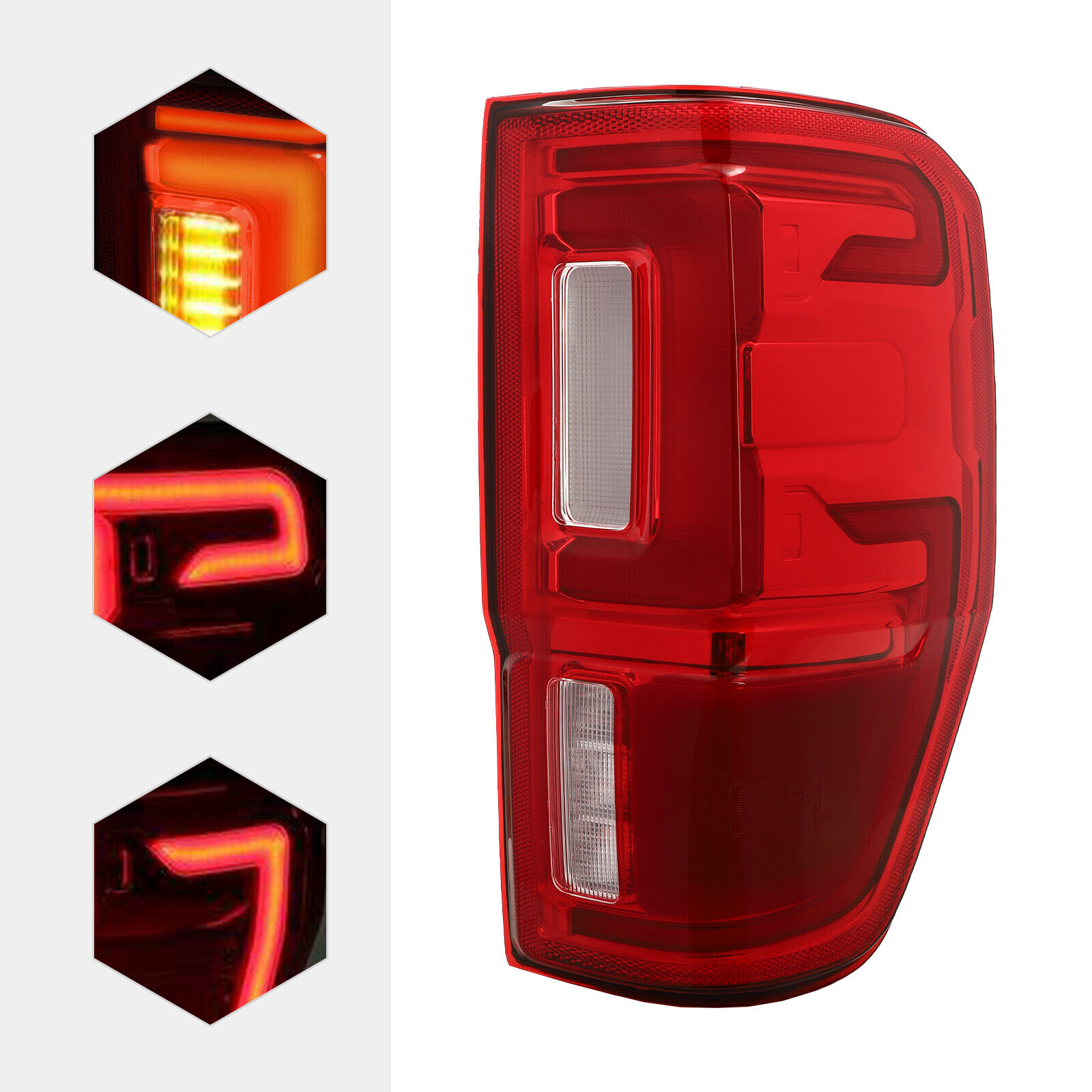 For 2019-2023 Ford Ranger LED Tail Light Brake Lamp W/ Blind Spots Right Side RH KB3Z-13405-G